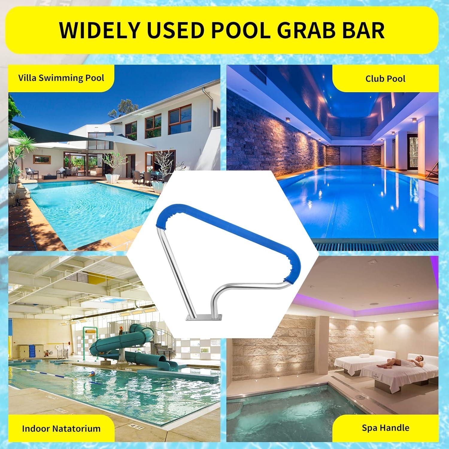 Barandilla de piscina empotrada Yeezoo 39x32 Acero Inoxidable