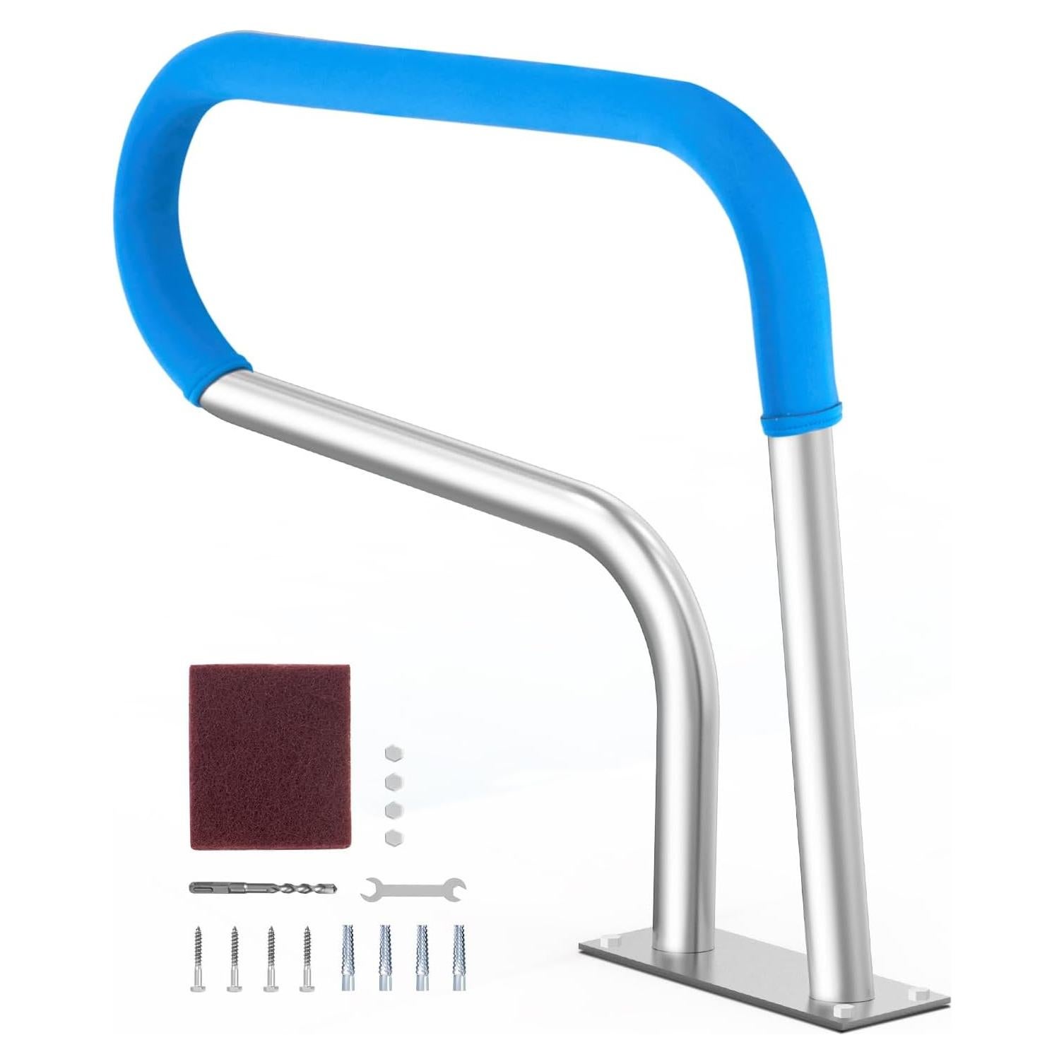 Pasamanos de piscina VEVOR 81.3x58.4 cm acero inoxidable