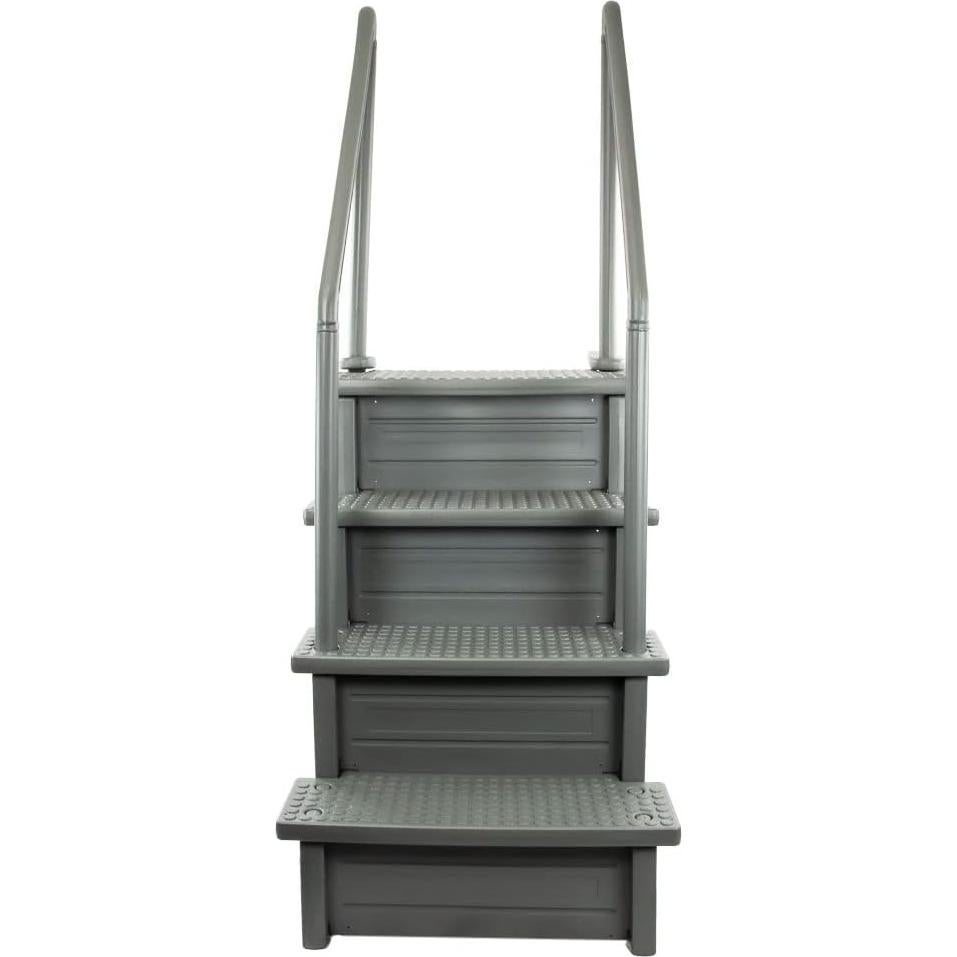 Escalones Antideslizantes Aqua Select para Piscinas Elevadas - Gris