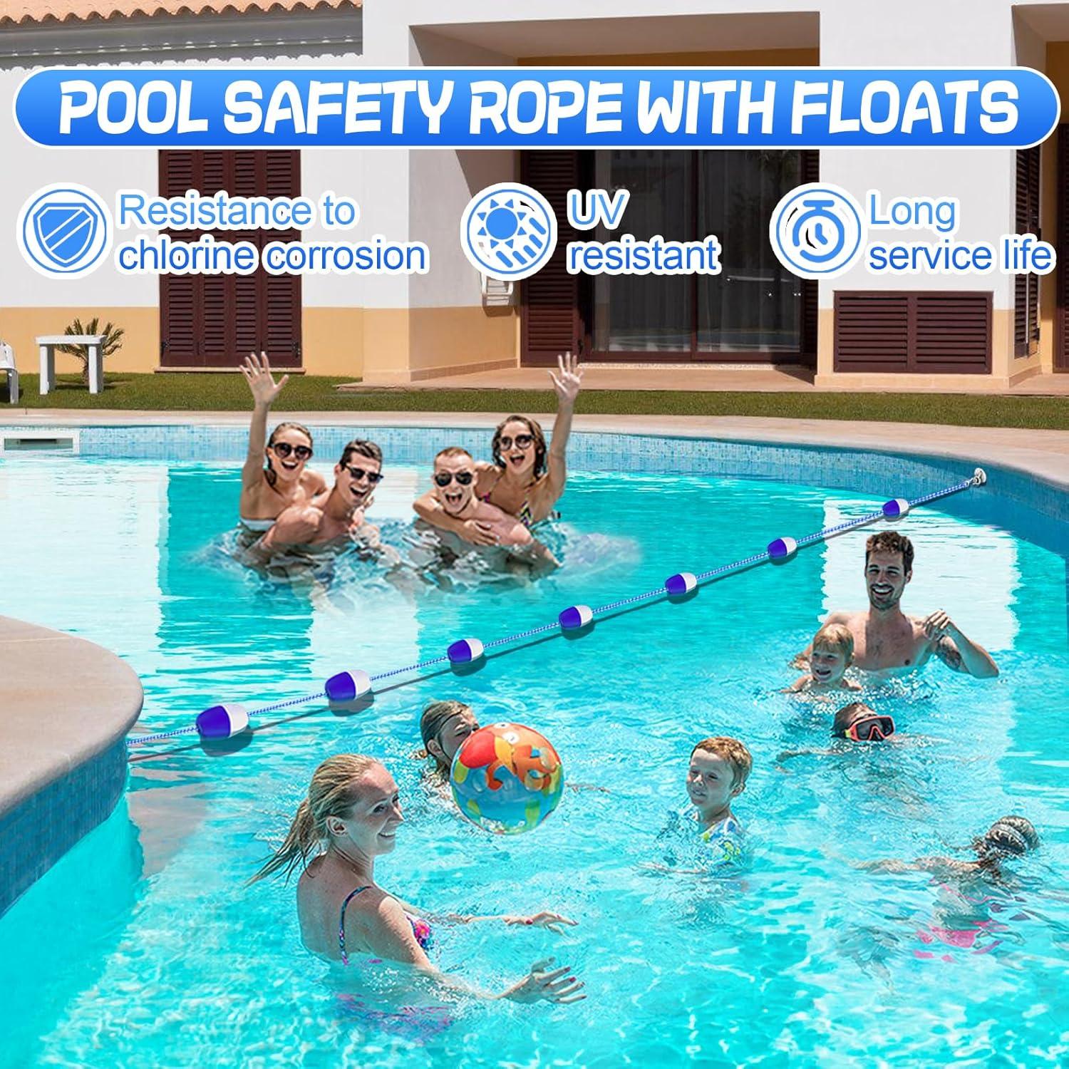 Cuerda de Seguridad para Piscina Beeplove 4.88 a 6.10m Ajustable