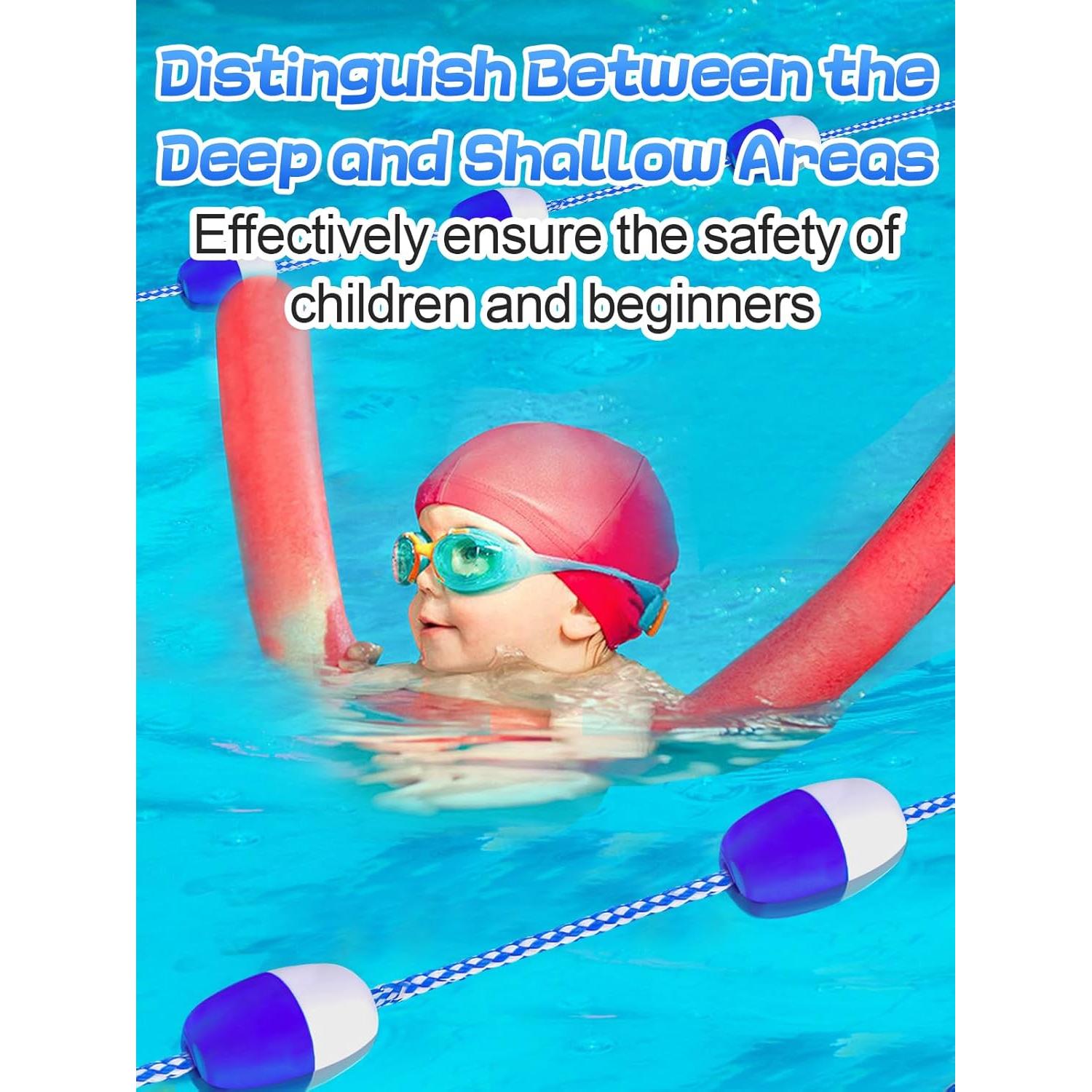 Cuerda de Seguridad para Piscina Beeplove 4.88 a 6.10m Ajustable