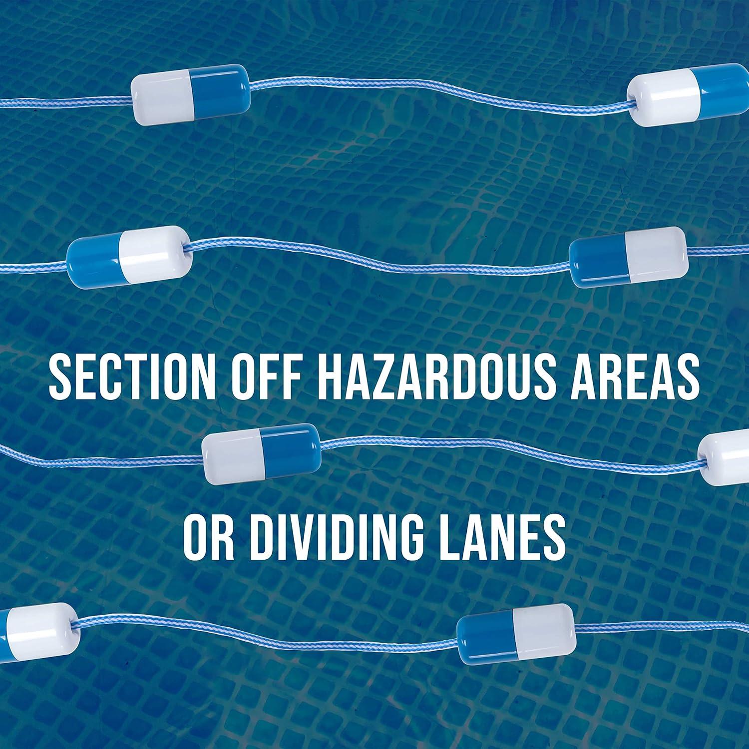 Soga de Seguridad U.S. Pool Supply 6.1m Ajustable con Flotadores