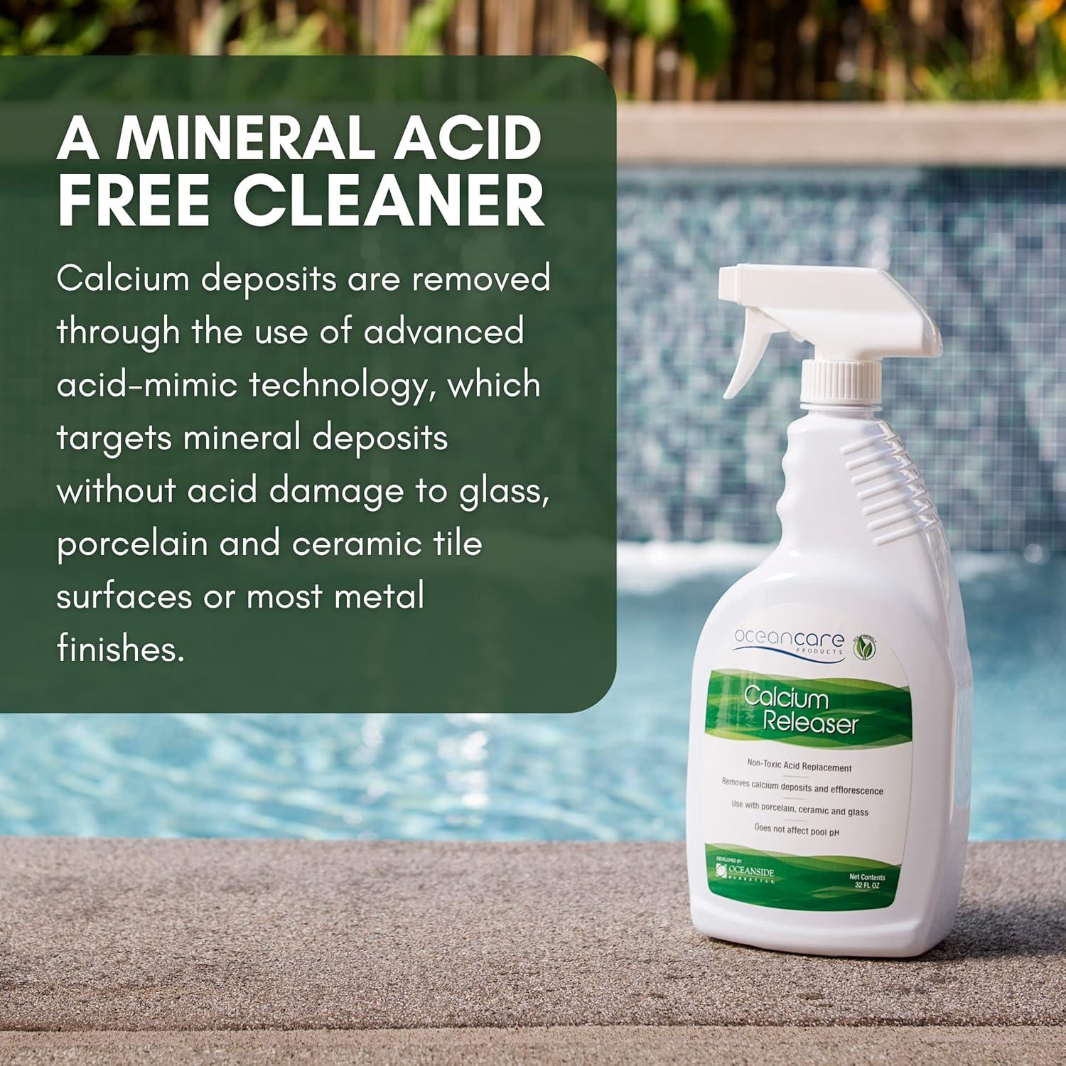 Limpiador de Calcio Oceancare 0.95L - Spray para Azulejos de Piscina