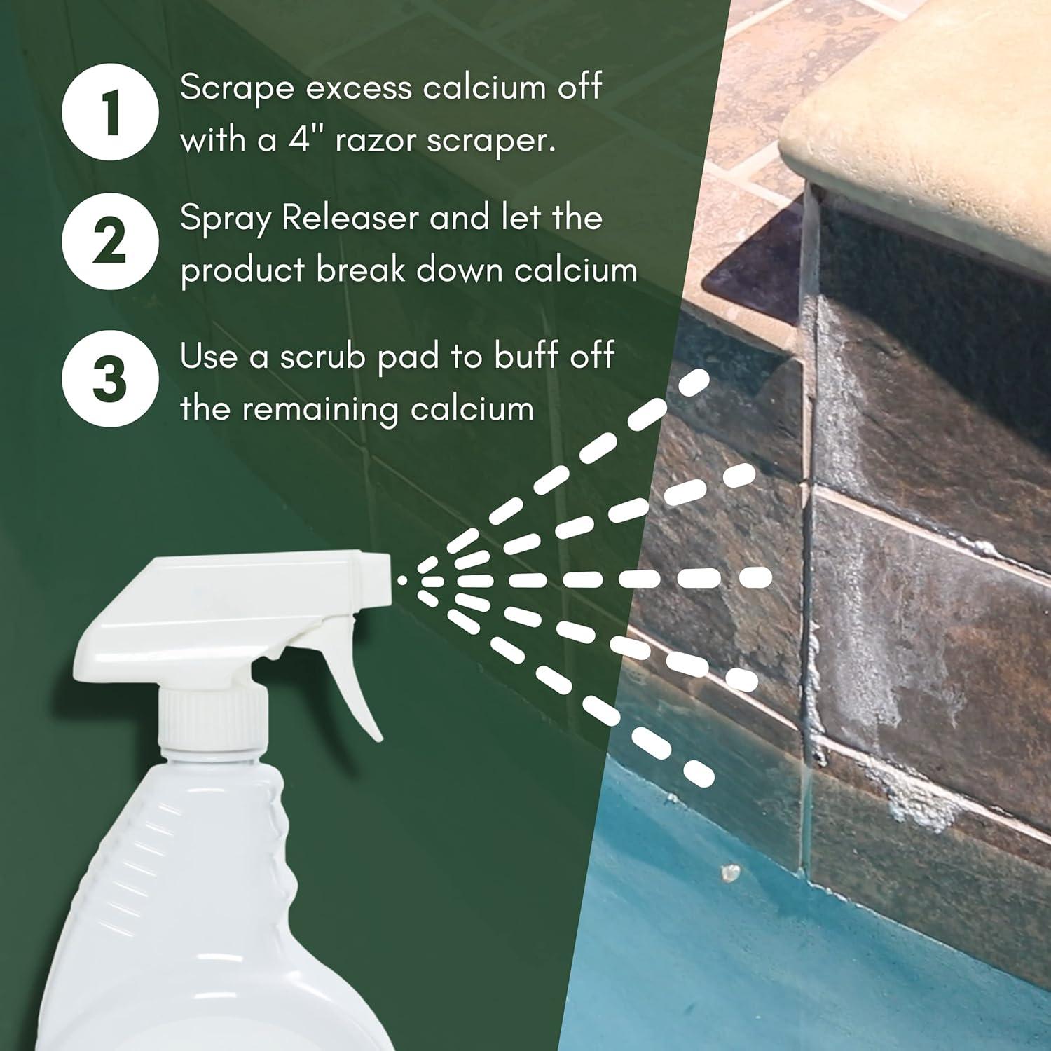 Limpiador de Calcio Oceancare 0.95L - Spray para Azulejos de Piscina