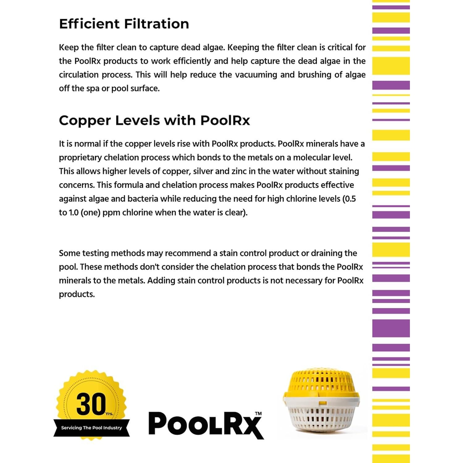 Algaecida Mineral PoolRx+ 331057 para Spa 100-400 Galones