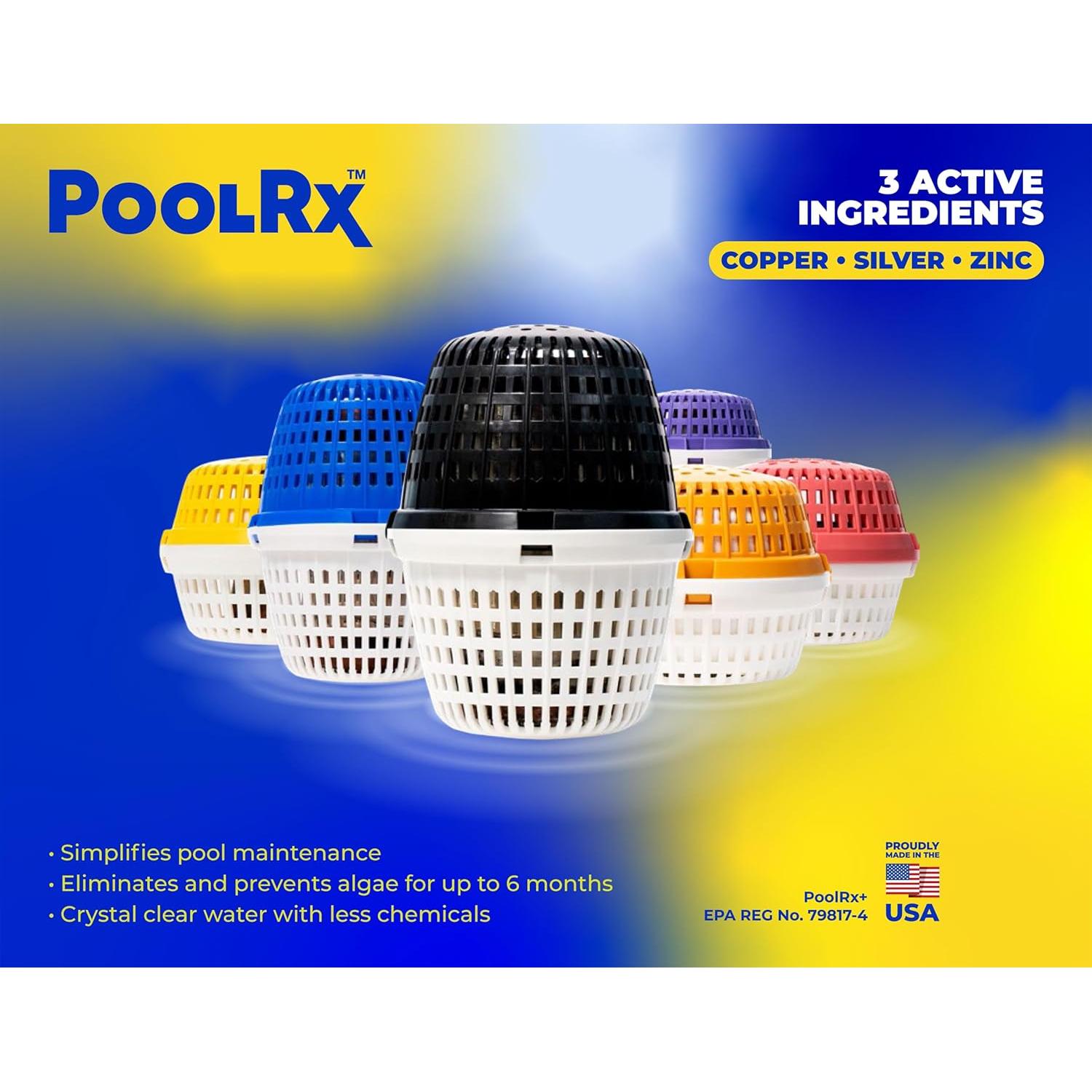 Algaecida Mineral PoolRx+ 331057 para Spa 100-400 Galones