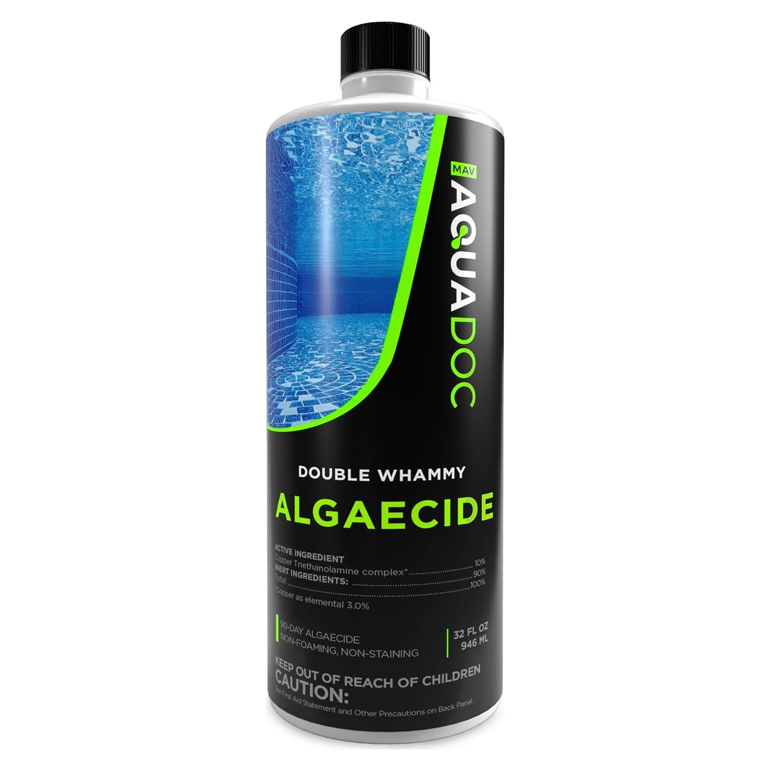 Algaecida de Cobre AquaDoc 32oz - 90 Días Sin Algas