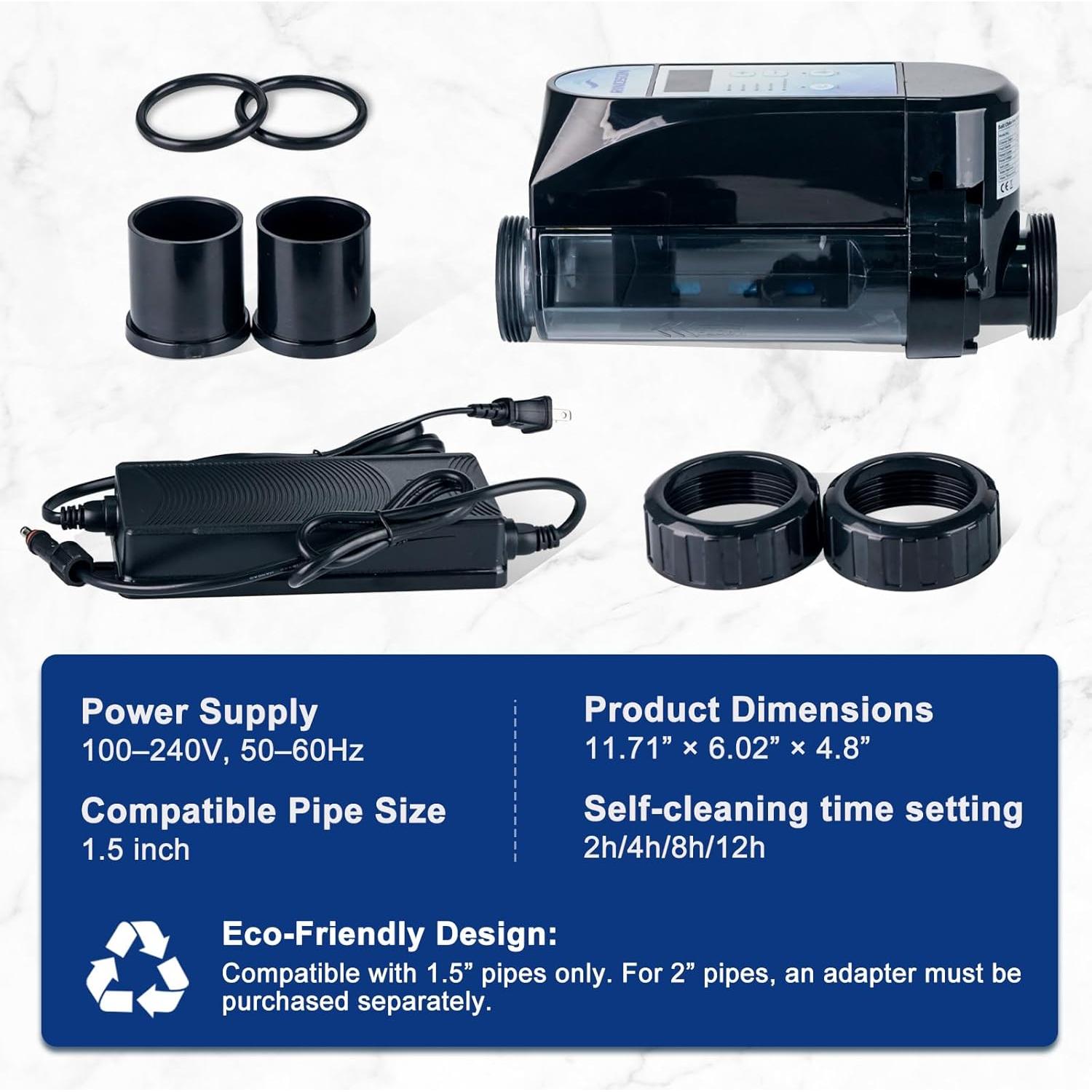 Clorador de Piscina de Agua Salada Rinoson 49,210L WiFi