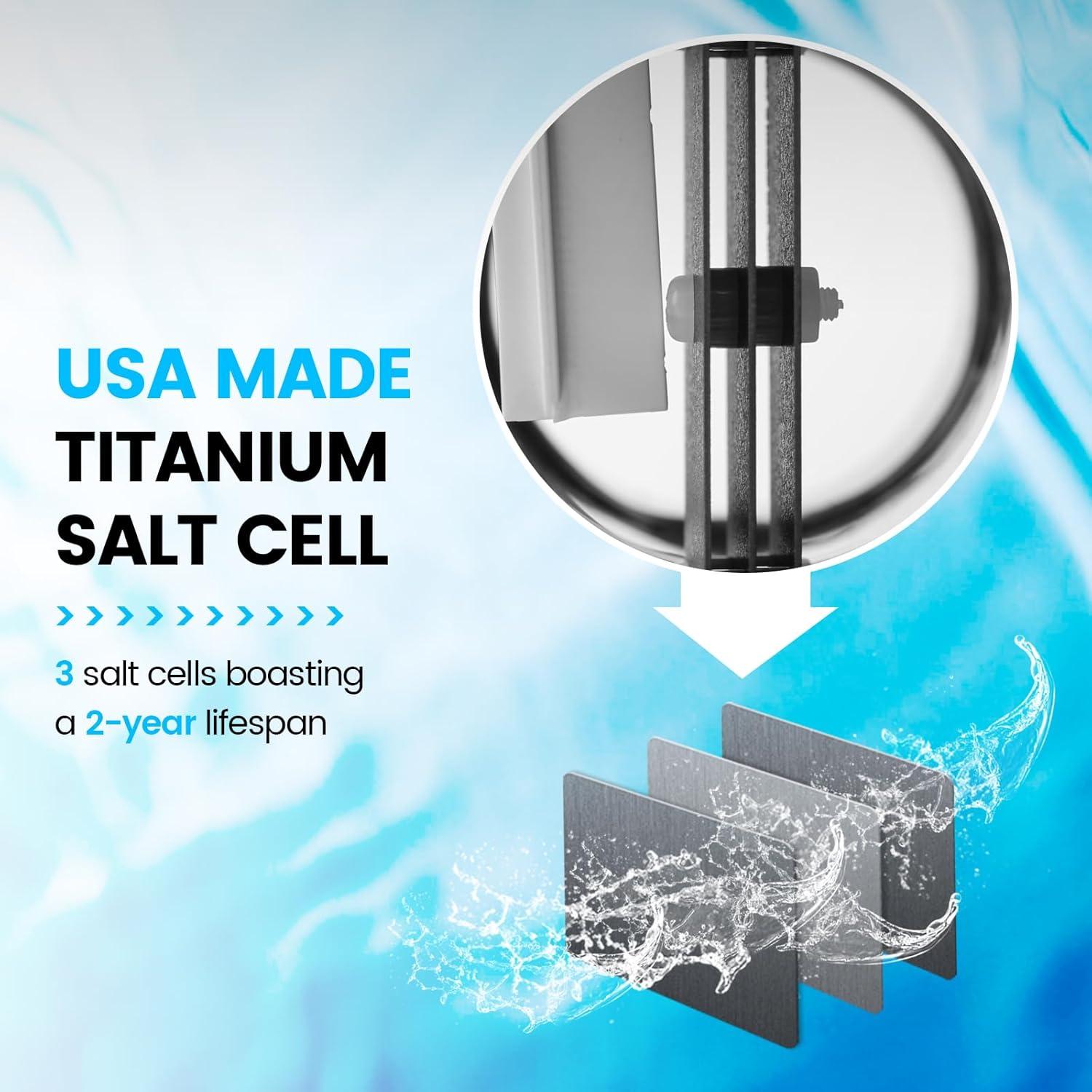 Clorador de Sal Westaho HSCG-09 para Piscinas 15,000 Gal