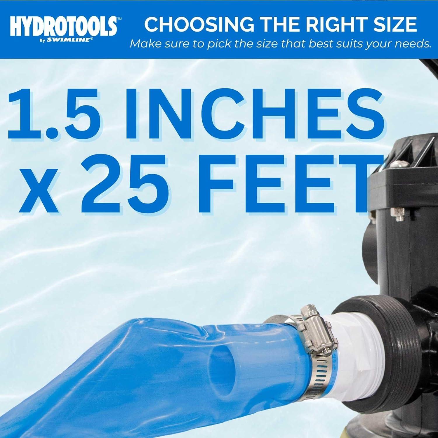 Manguera de Retrolavado Swimline Hydrotools 8703 7.62m x 2.54cm