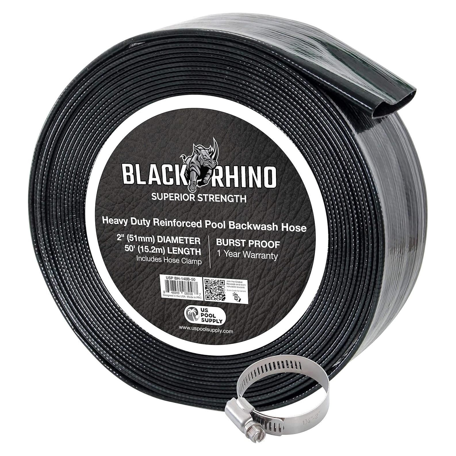 Manguera de retroceso U.S. Pool Supply 2" x 15.24m para piscina