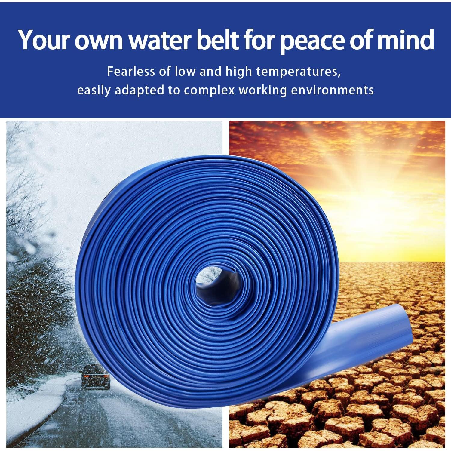 Manguera de PVC 3.81cm x 15.24m YASHINE para Piscina