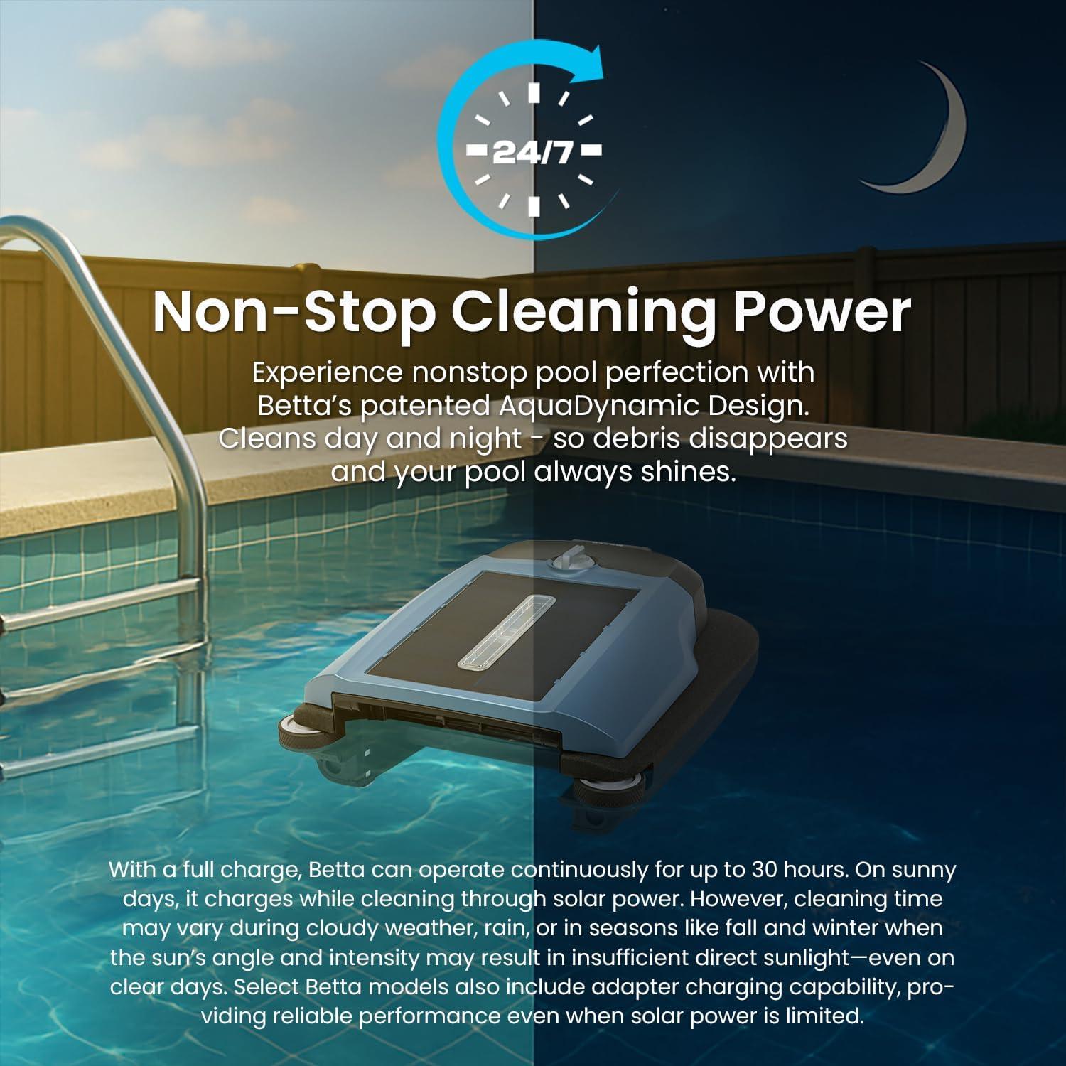 Skimmer Robótico Solar Betta Flex - Limpieza Ecológica para Piscinas