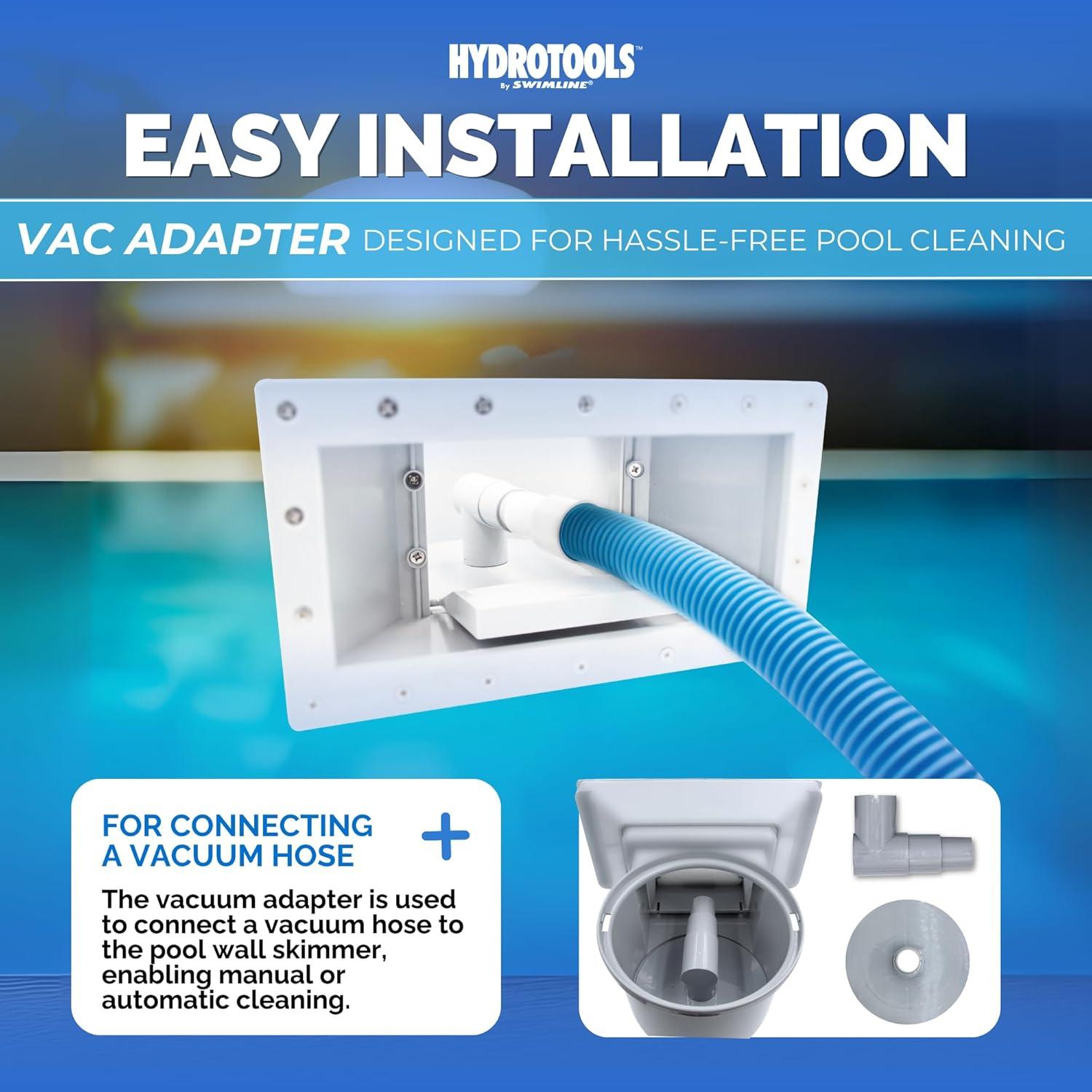 Skimmer de Piscina sobre el Suelo Swimline Hydrotools 8939 Boca Ancha