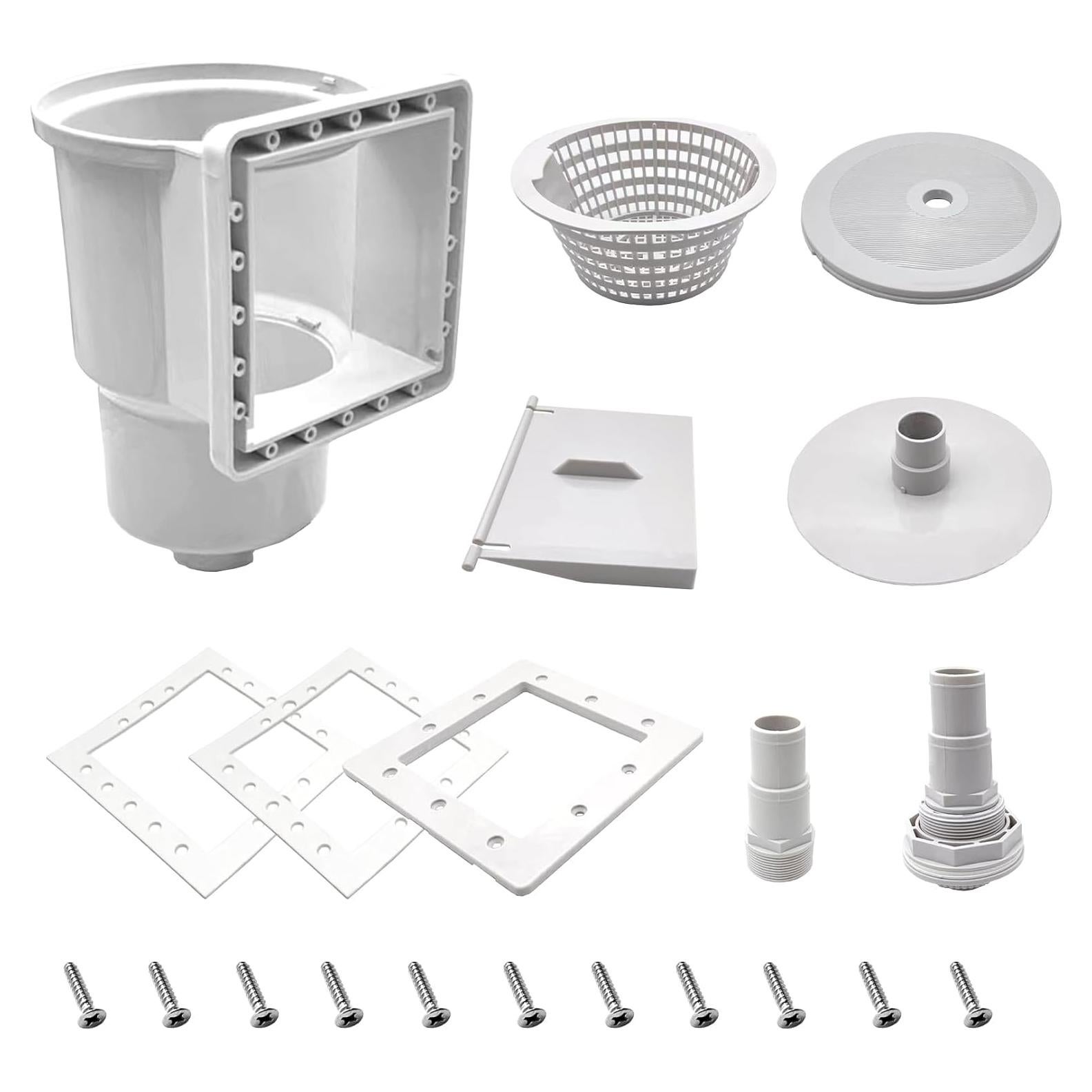 Skimmer de piscina sobre el suelo Xmnbl 15.24 cm ABS