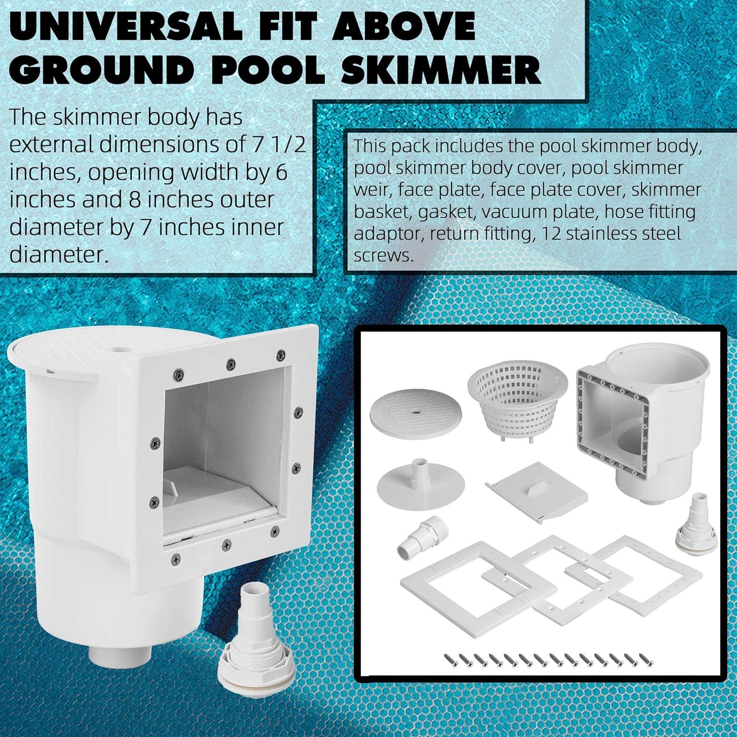 Skimmer Universal para Piscinas Elevadas TonGass 15.24 cm