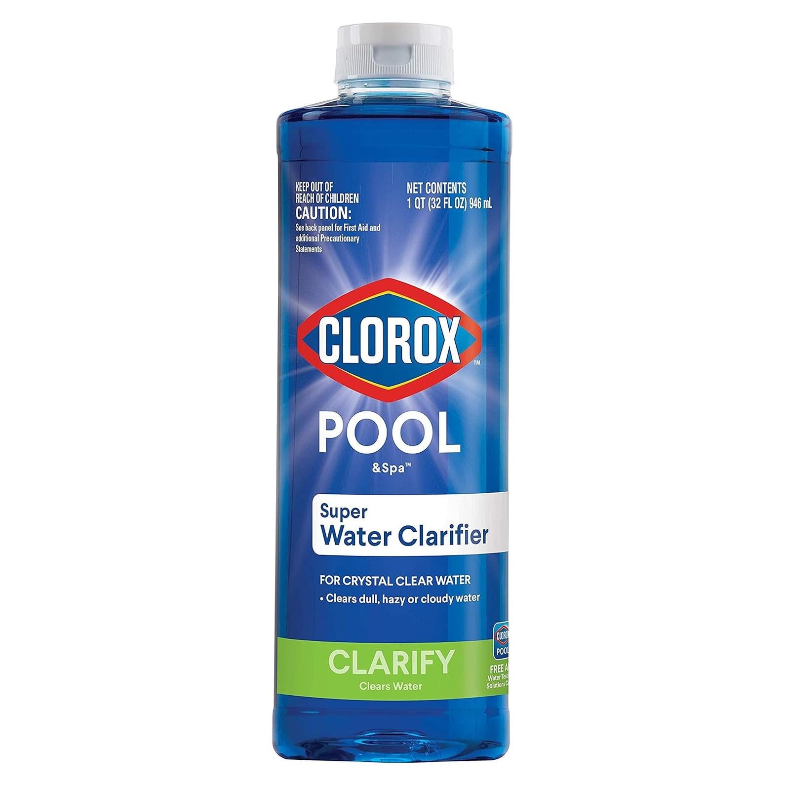 Aclarador de Agua Super Clorox Pool&Spa 946ml para Piscinas