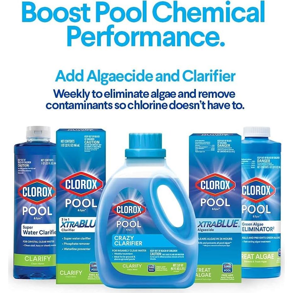Aclarador de Agua Super Clorox Pool&Spa 946ml para Piscinas