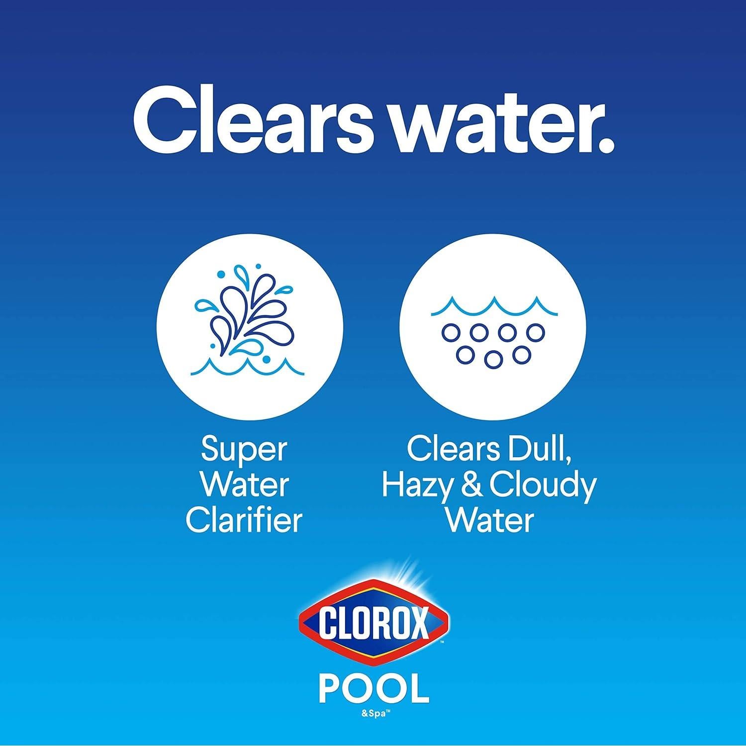 Aclarador de Agua Super Clorox Pool&Spa 946ml para Piscinas