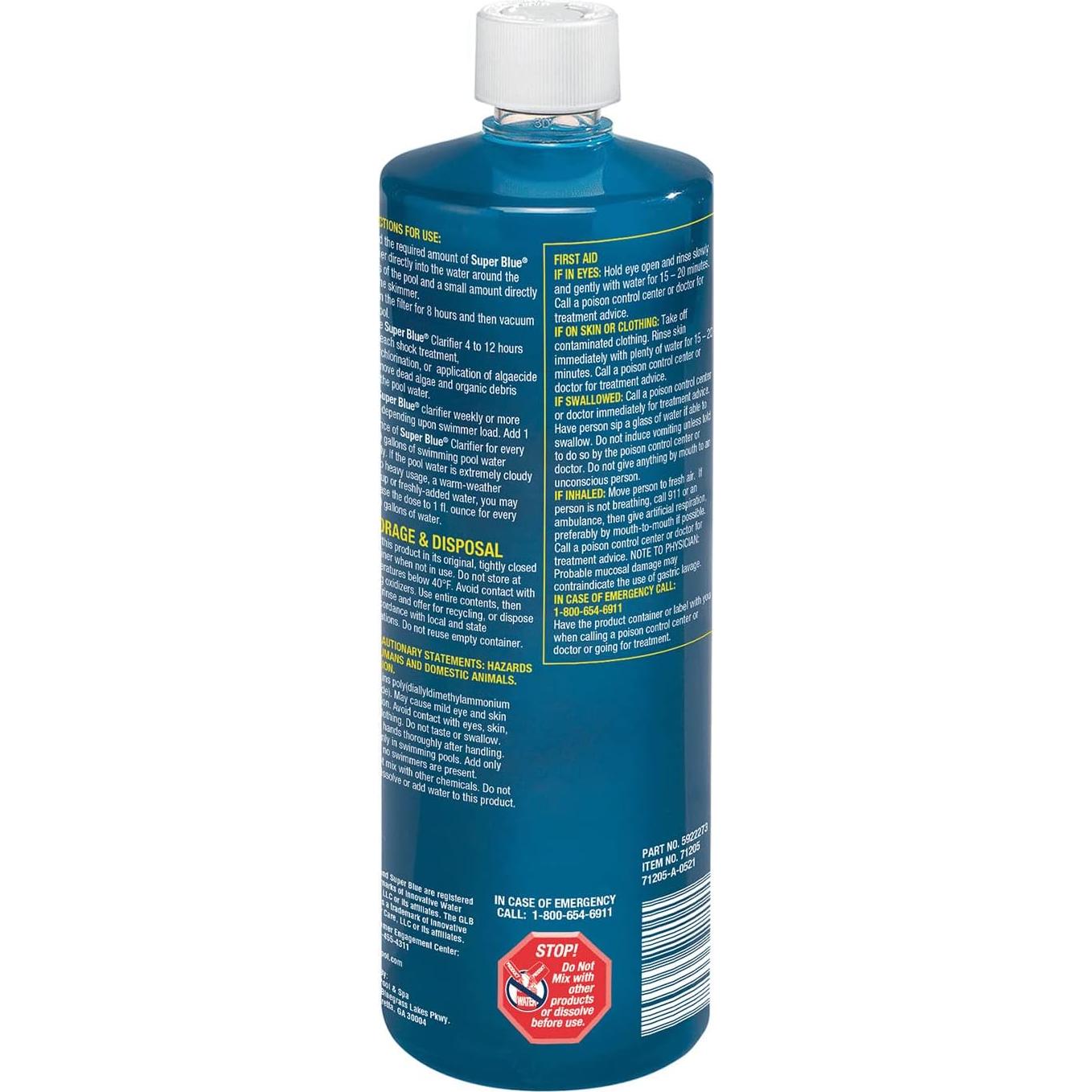 Aclarador de Agua Robarb 71205-SP-02BX 1.89L para Piscina