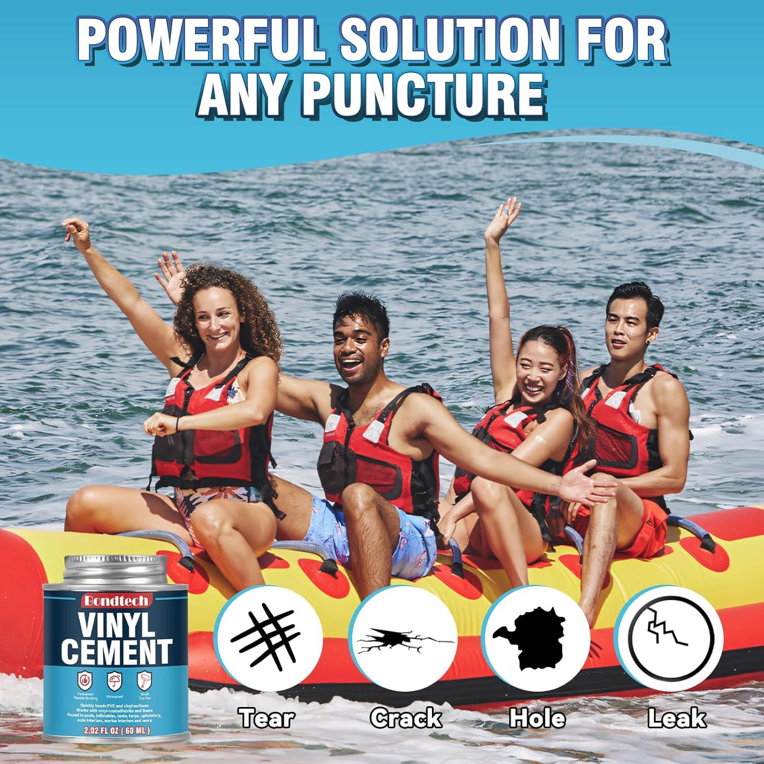 Cemento de Vinilo Bondtech 56.7 g - Kit Reparación Piscinas