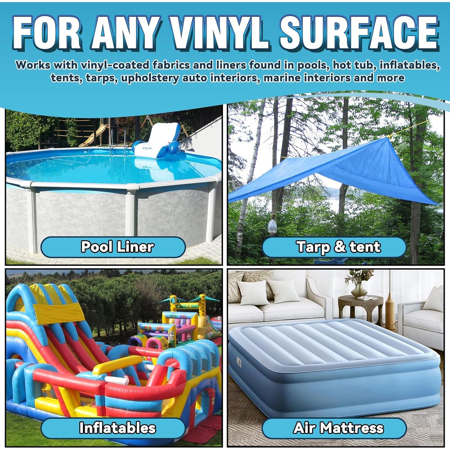 Cemento de Vinilo Bondtech 56.7 g - Kit Reparación Piscinas