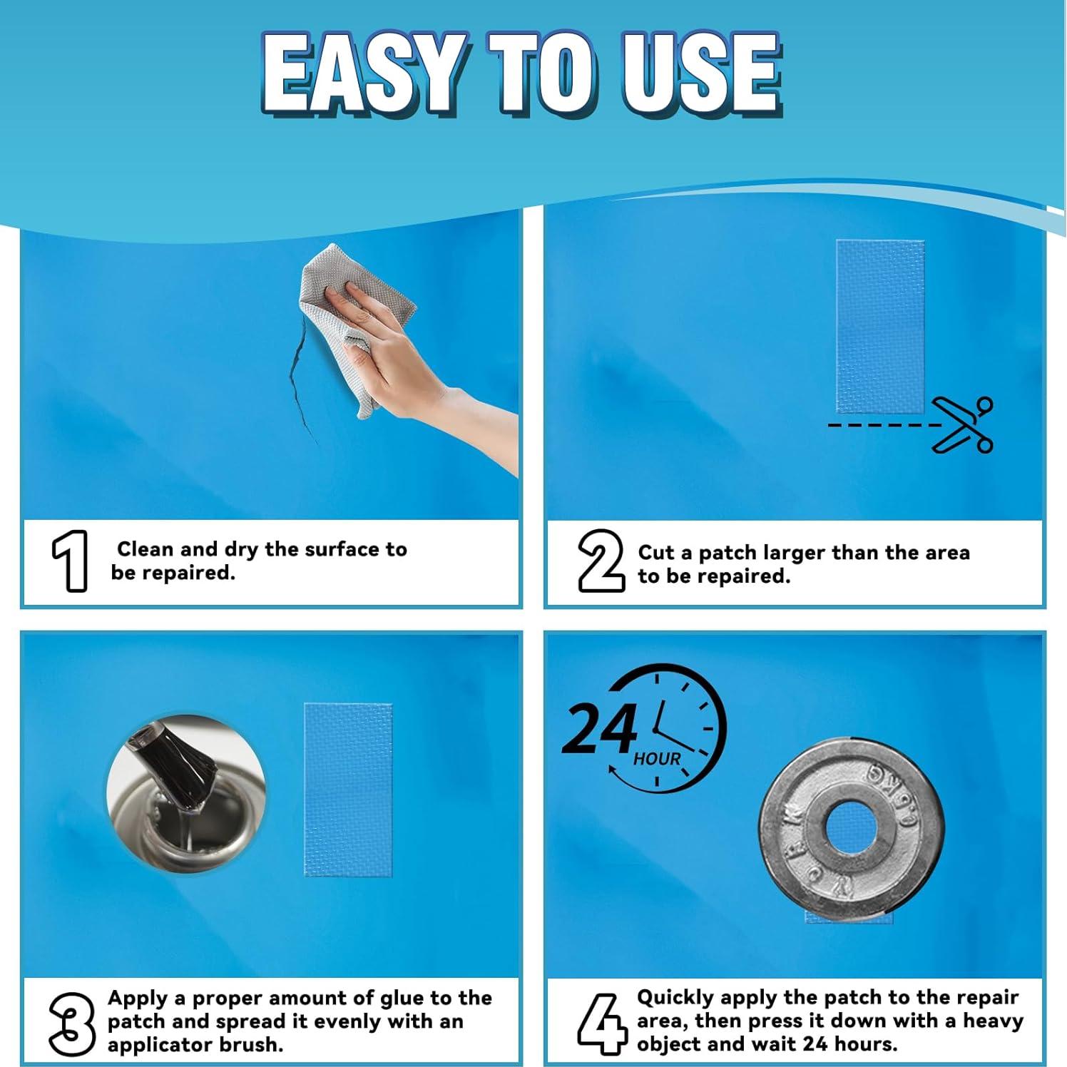 Cemento de Vinilo Bondtech 56.7 g - Kit Reparación Piscinas