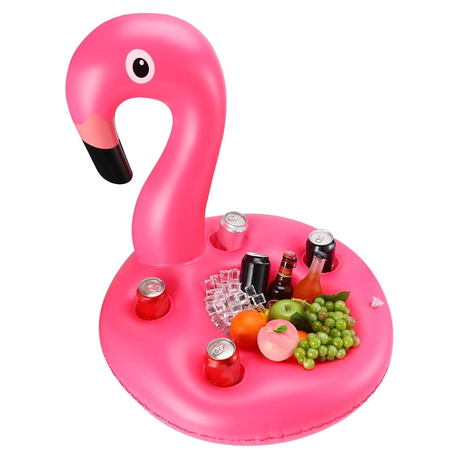 Soporte de Bebidas Flotante FillTouch Flamenco 70x60cm PVC