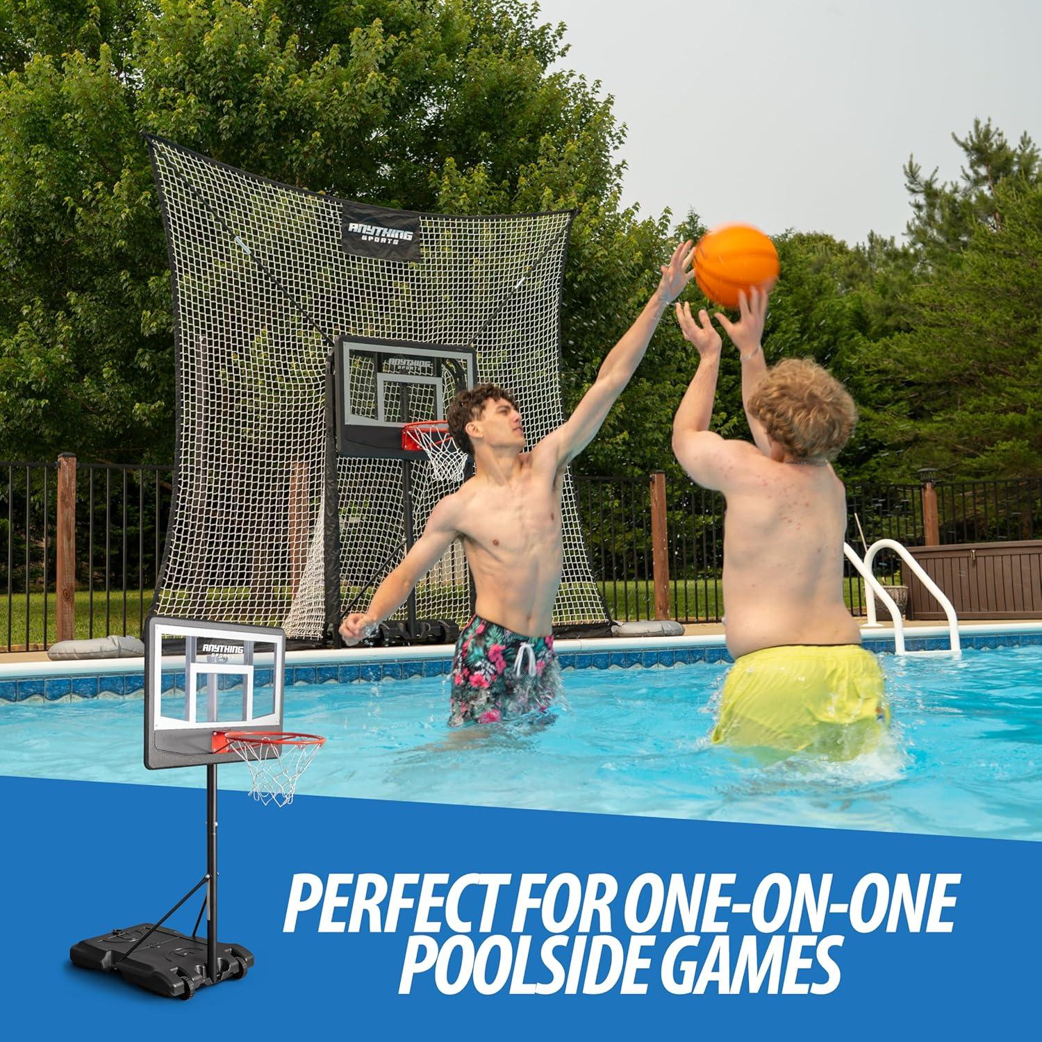 Meta de Baloncesto para Piscina ANYTHING SPORTS BAS1 Ajustable