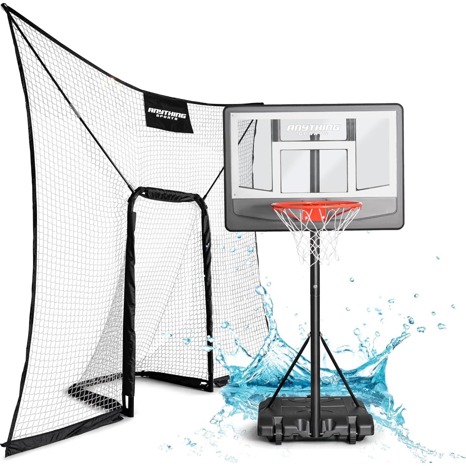 Meta de Baloncesto para Piscina ANYTHING SPORTS BAS1 Ajustable