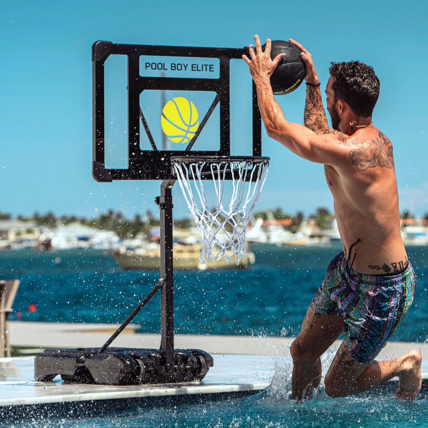 Aro de Baloncesto Ajustable Pool Boy Elite 2.0 para Piscina