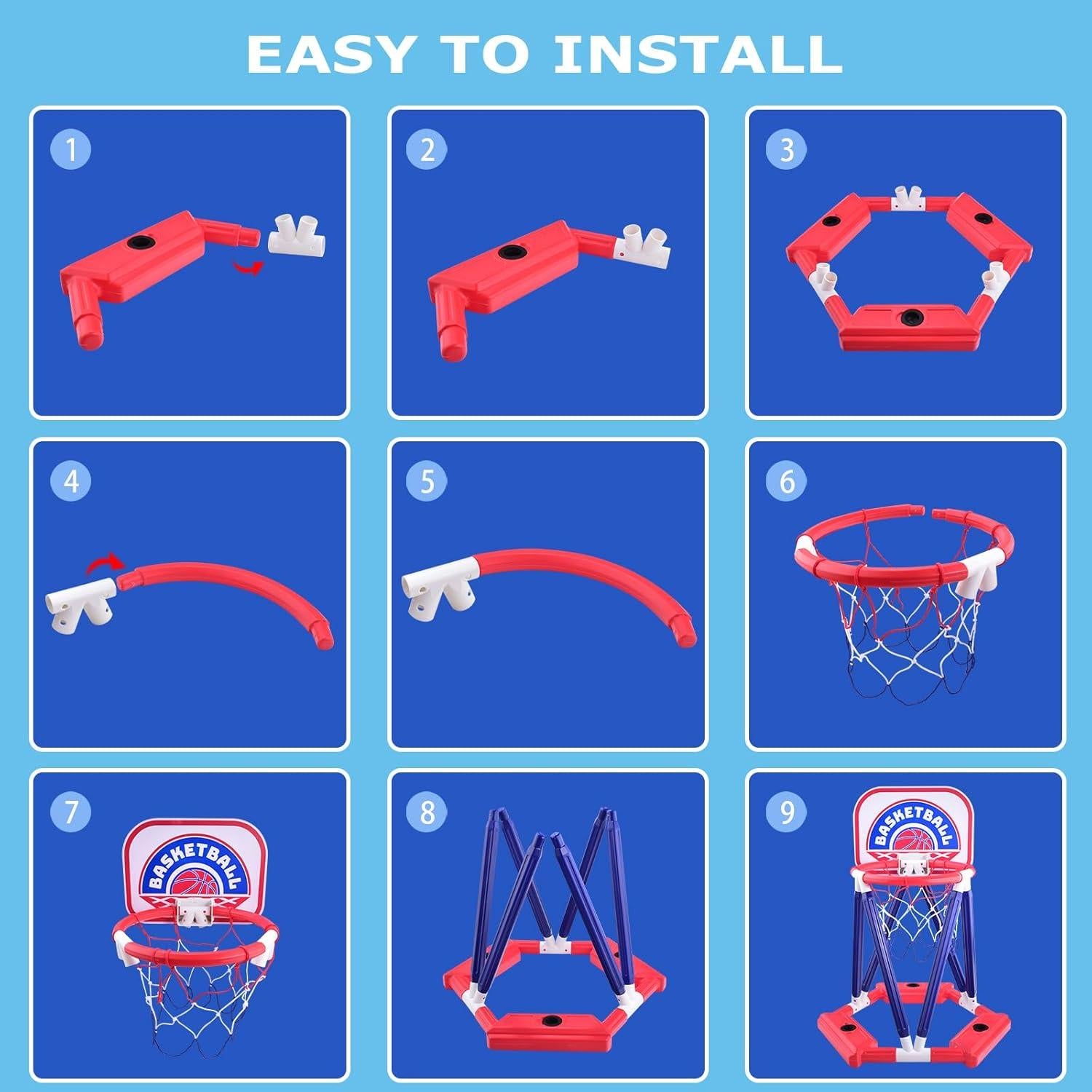 Canasta de Baloncesto para Piscina Casrra 1120-38A 47x41x58cm