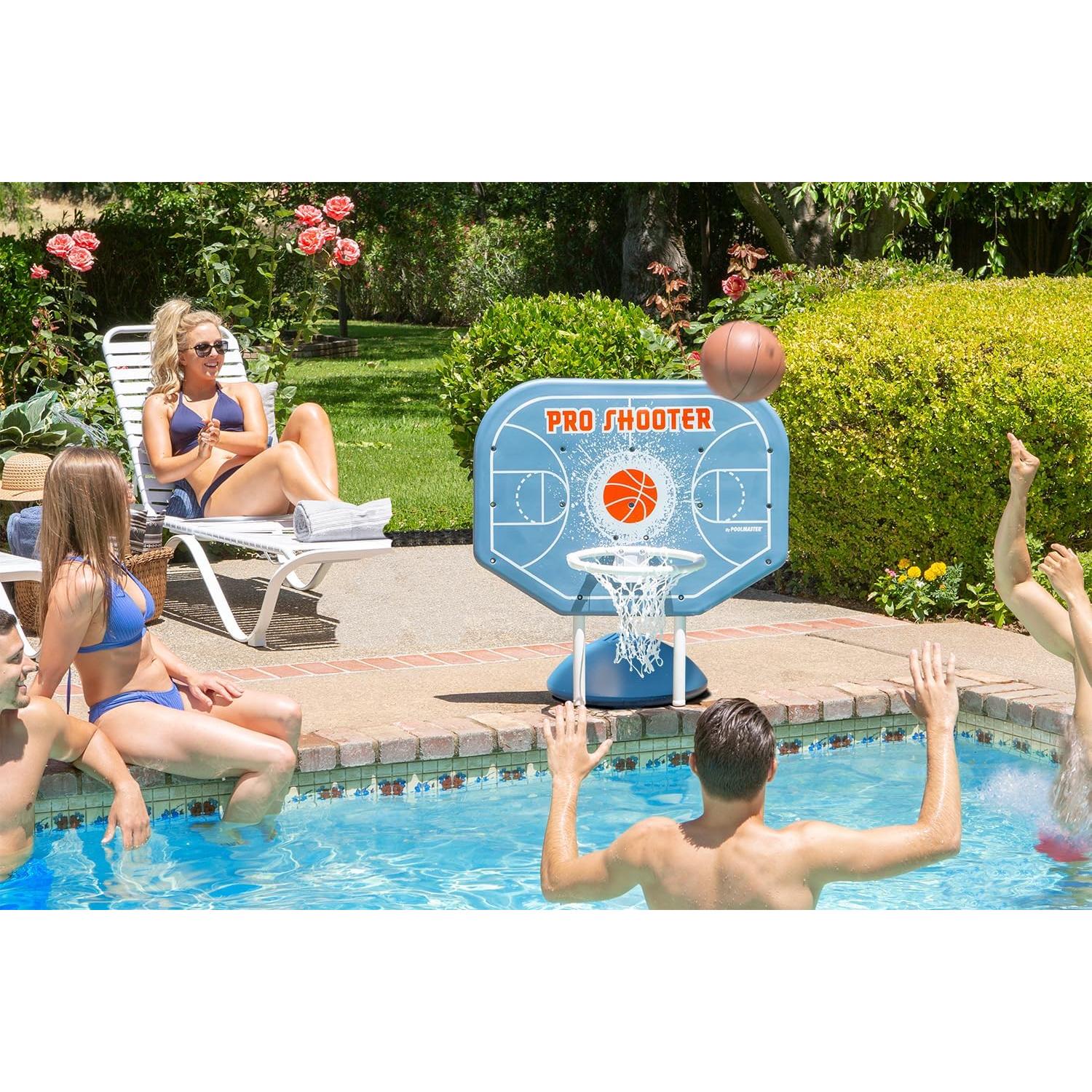 Aro de Baloncesto Acuático Poolmaster Pro Shooter 86.4x64.8cm