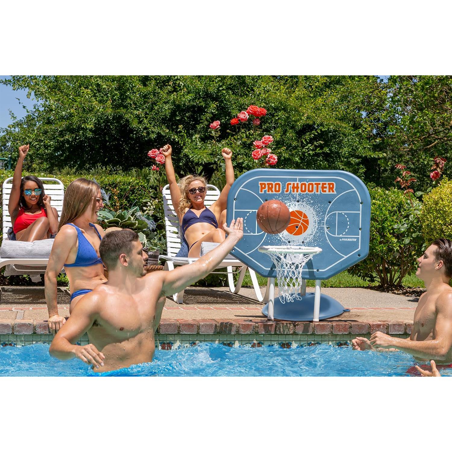 Aro de Baloncesto Acuático Poolmaster Pro Shooter 86.4x64.8cm