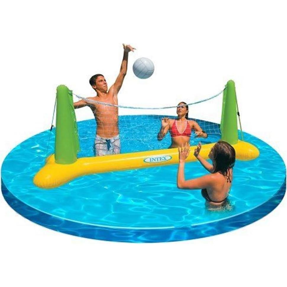 Juego de voleibol inflable para piscina Intex 238.76x91.44cm