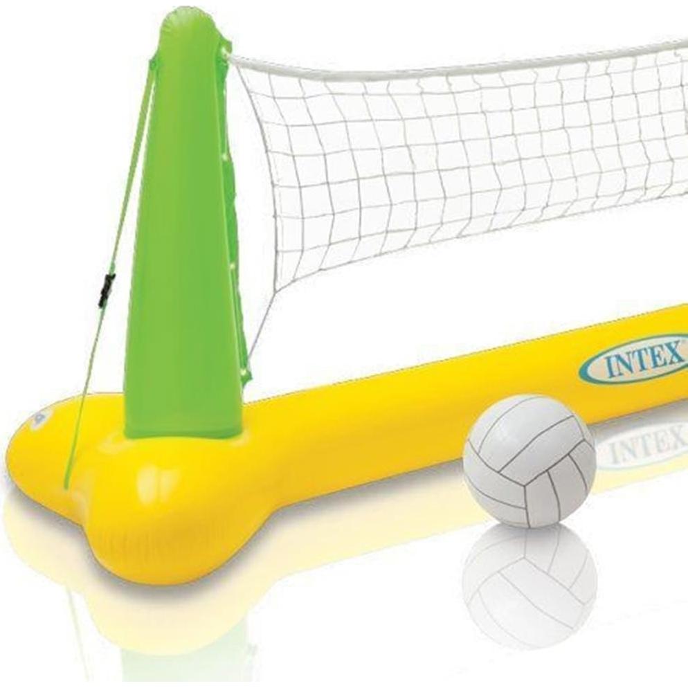 Juego de voleibol inflable para piscina Intex 238.76x91.44cm