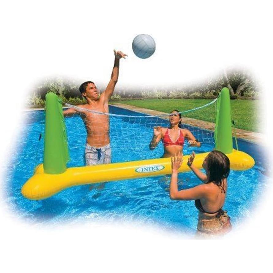 Juego de voleibol inflable para piscina Intex 238.76x91.44cm