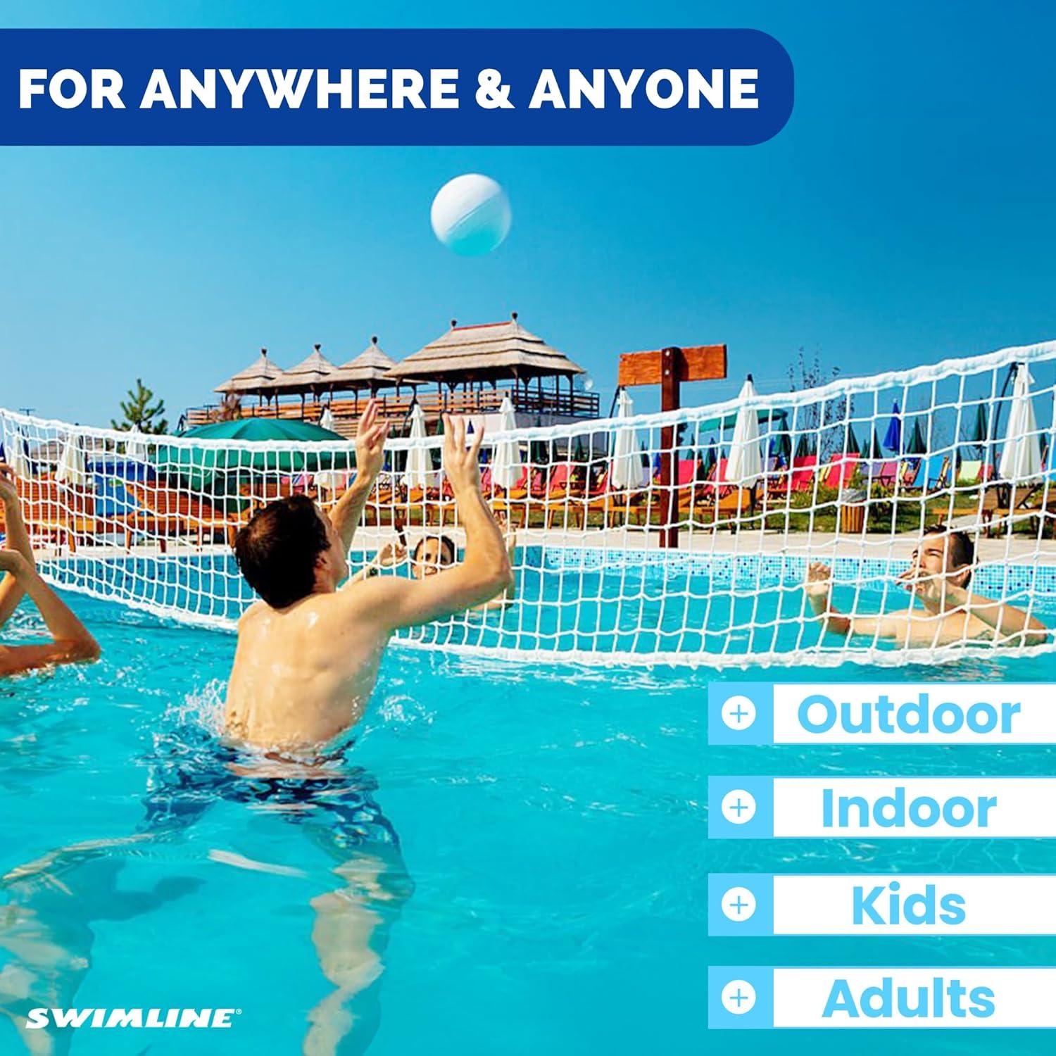 Juego de Voleibol en Piscina Swimline Ajustable 6.1m