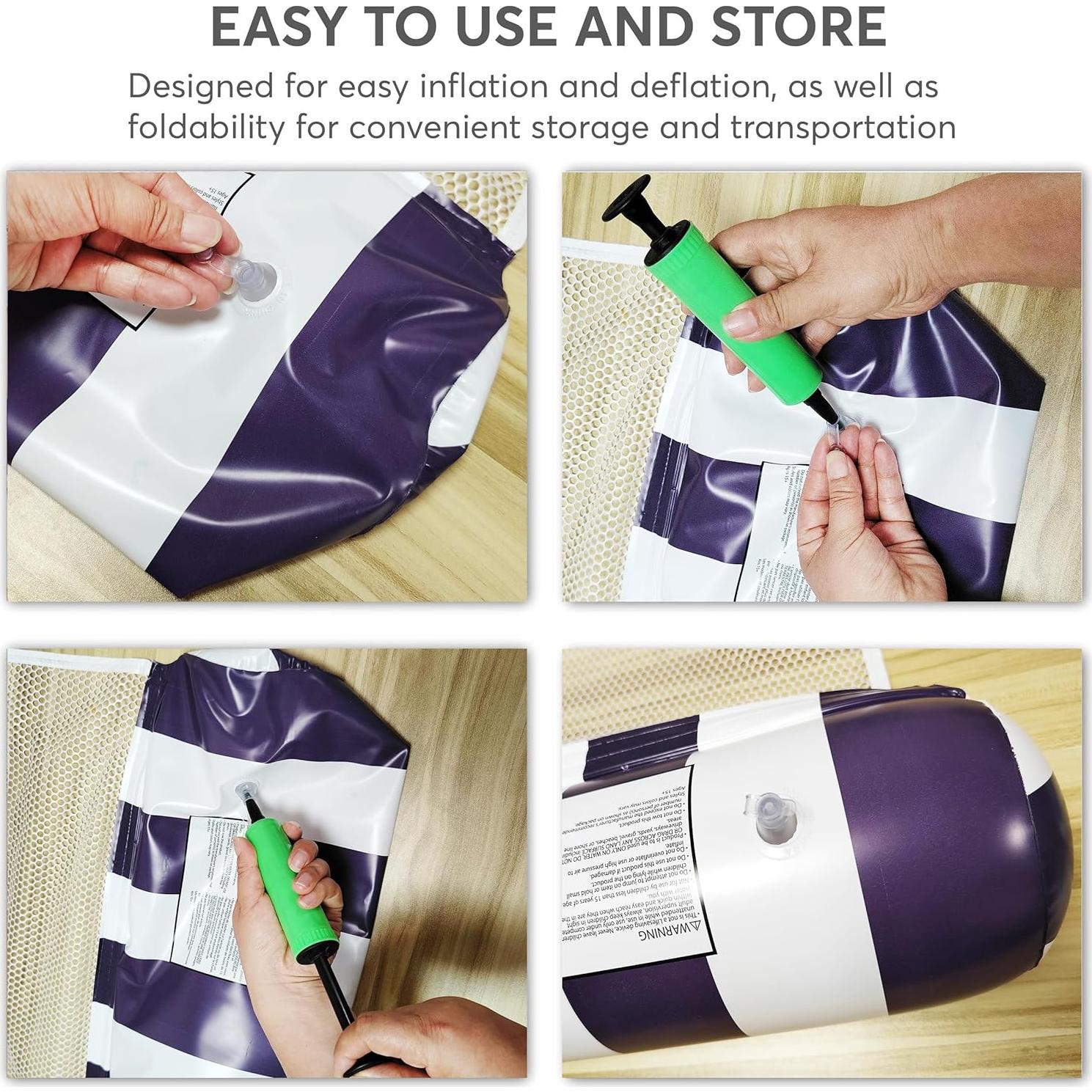 Paquete de 4 Flotadores Inflables Camaleón Cósmico para Piscina