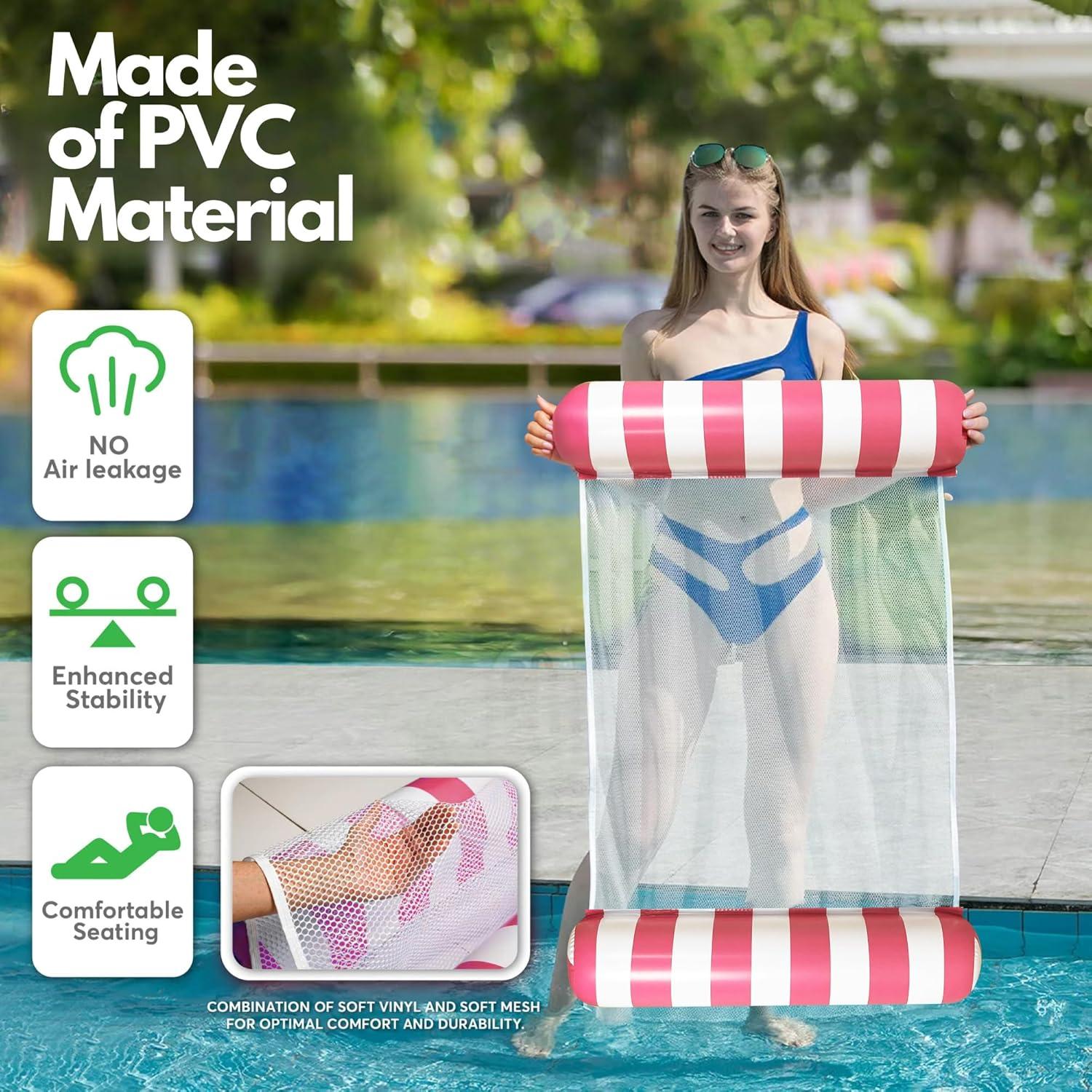 Paquete de 4 Flotadores Inflables Camaleón Cósmico para Piscina