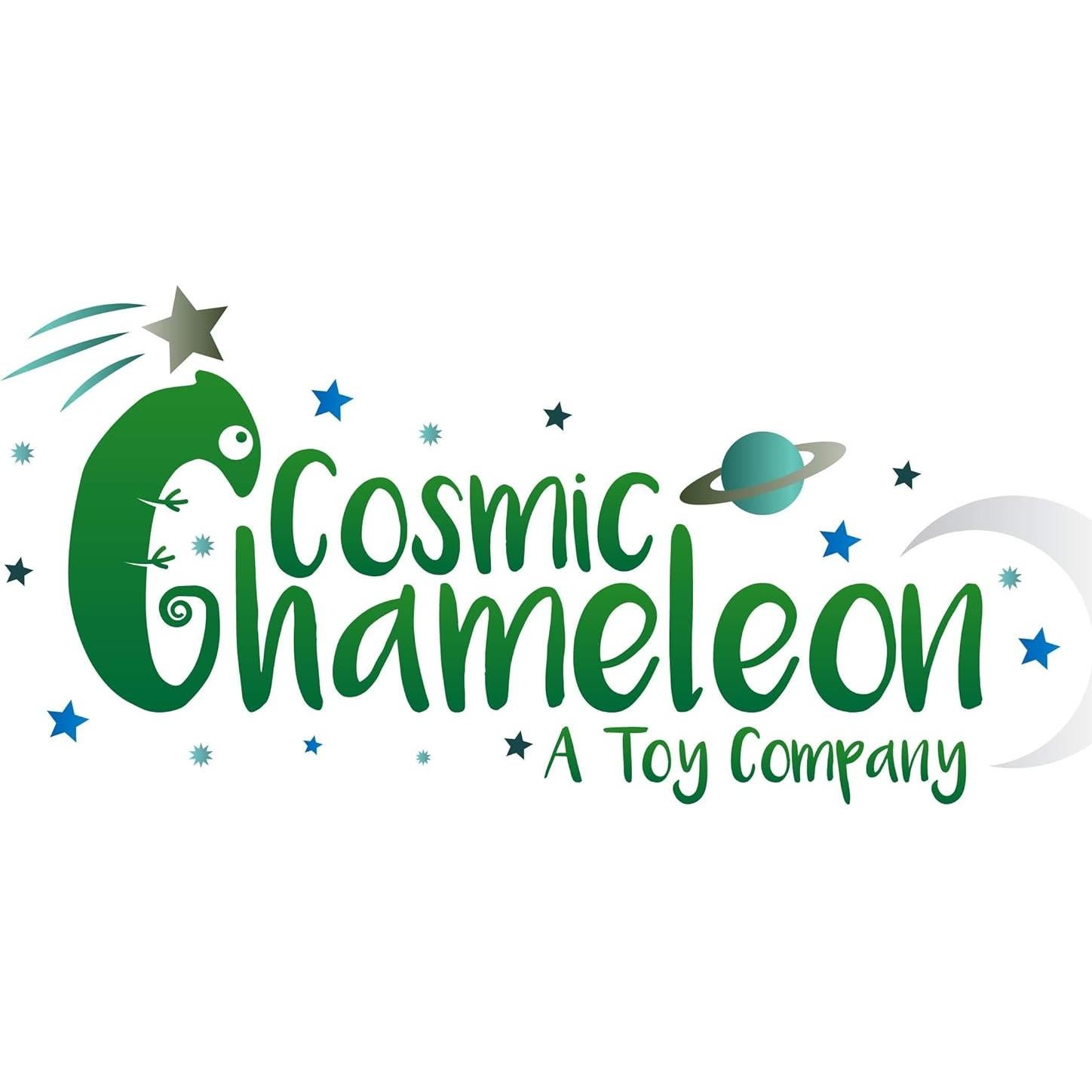 Paquete de 4 Flotadores Inflables Camaleón Cósmico para Piscina