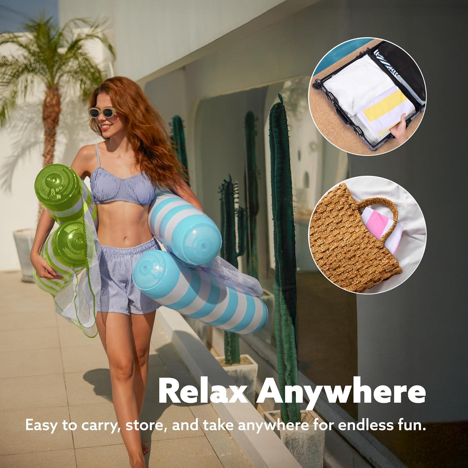 Flotador de Hamaca Sloosh 4-en-1 PVC 121.92x80.01cm