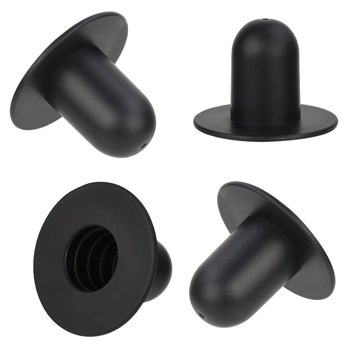 4 Tapones de Filtro para Bomba de Piscina Bilkeru - Negro