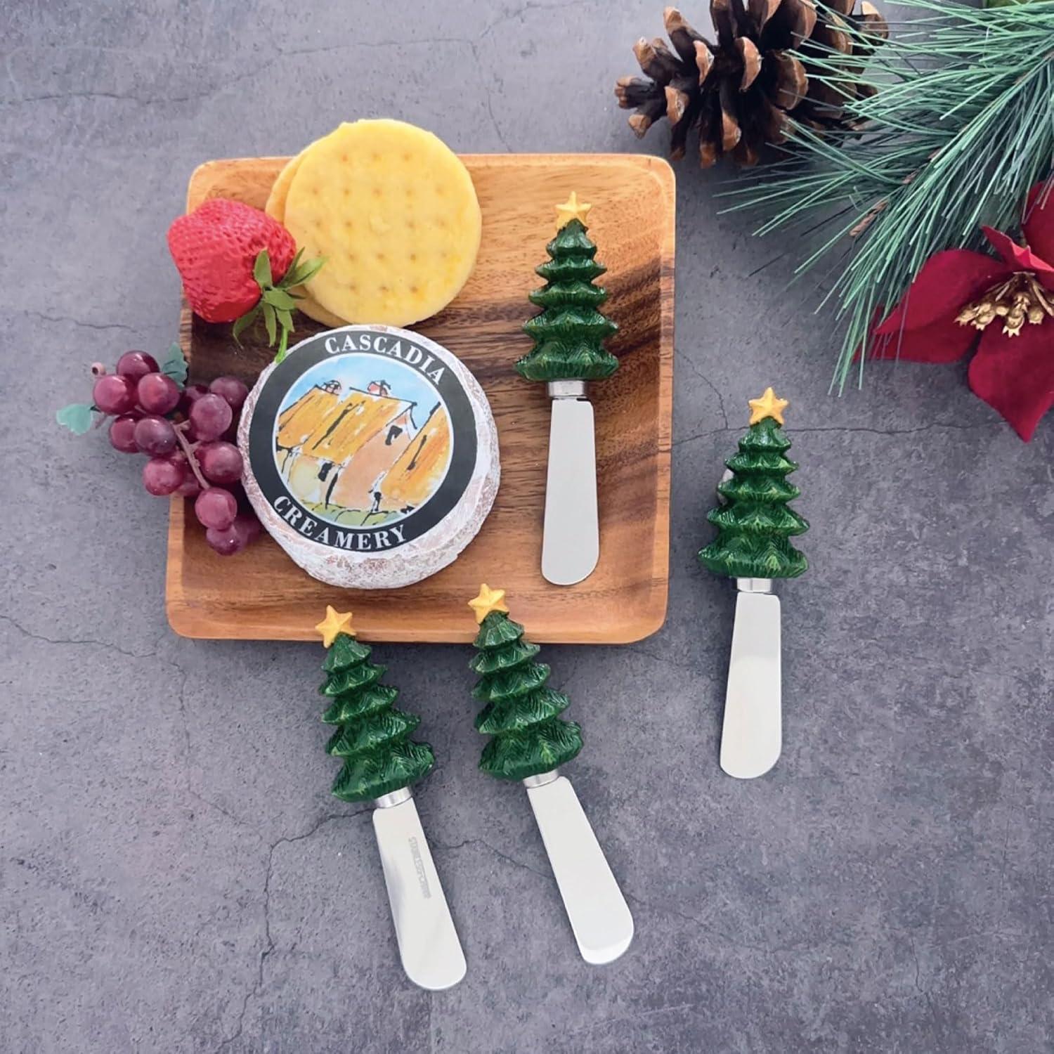 Set de Esparcidores de Queso Supreme Housewares - Árbol de Navidad