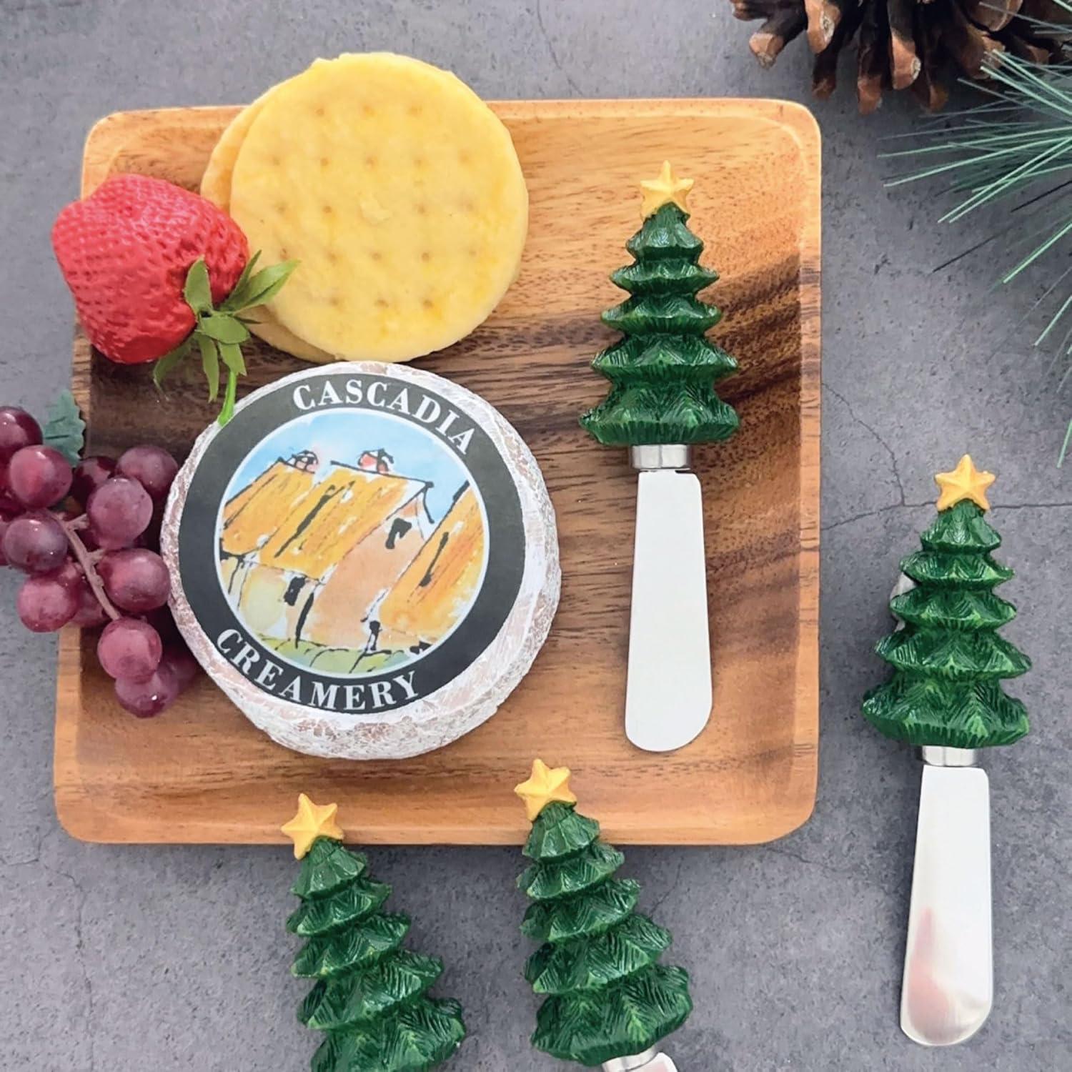 Set de Esparcidores de Queso Supreme Housewares - Árbol de Navidad