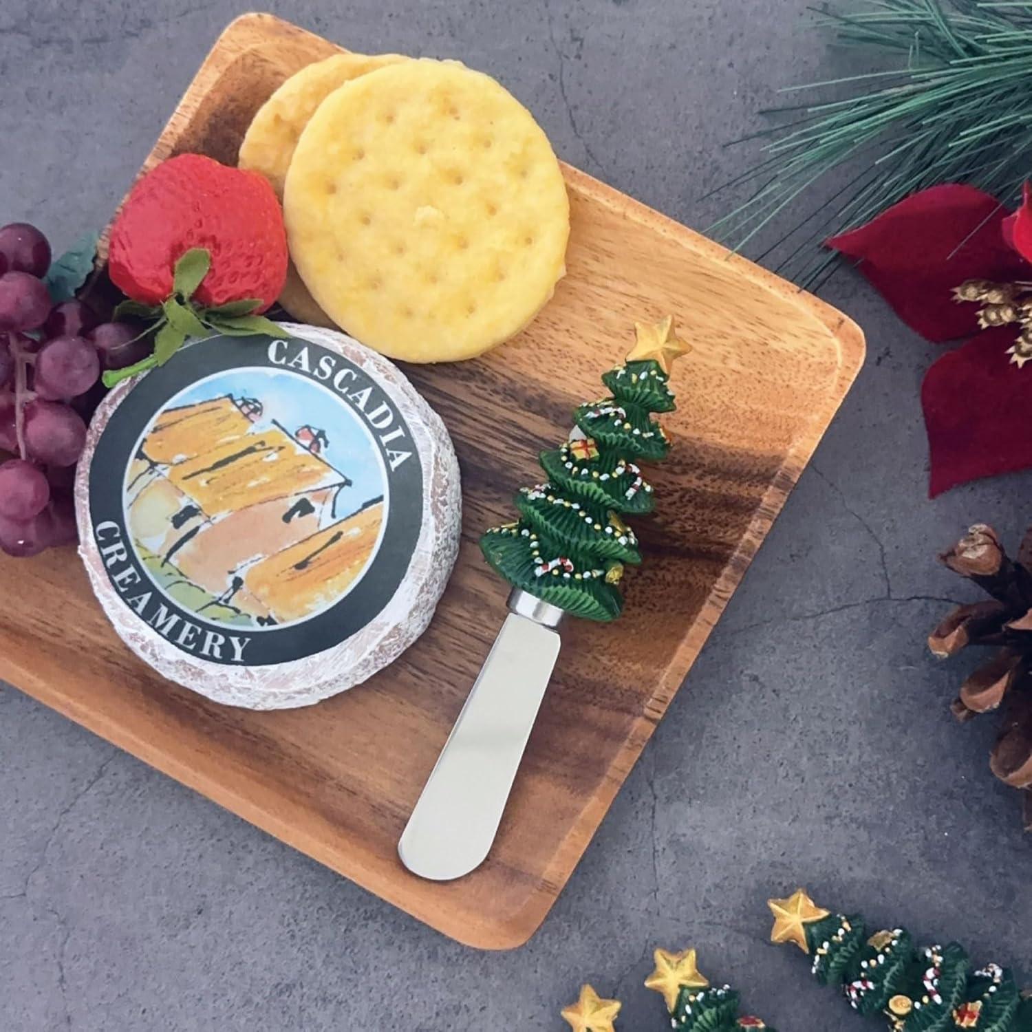 Set de 4 Esparcidores de Queso Supreme Housewares - Árbol de Navidad