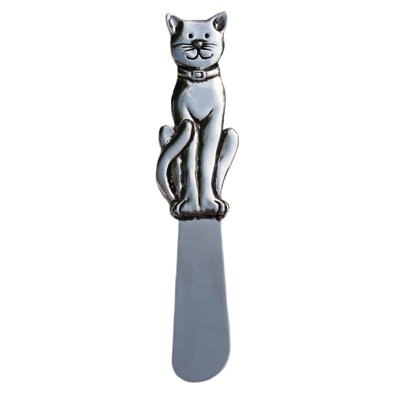 Cuchillo para Untar Mantequilla Basic Spirit Gato 11.4 cm
