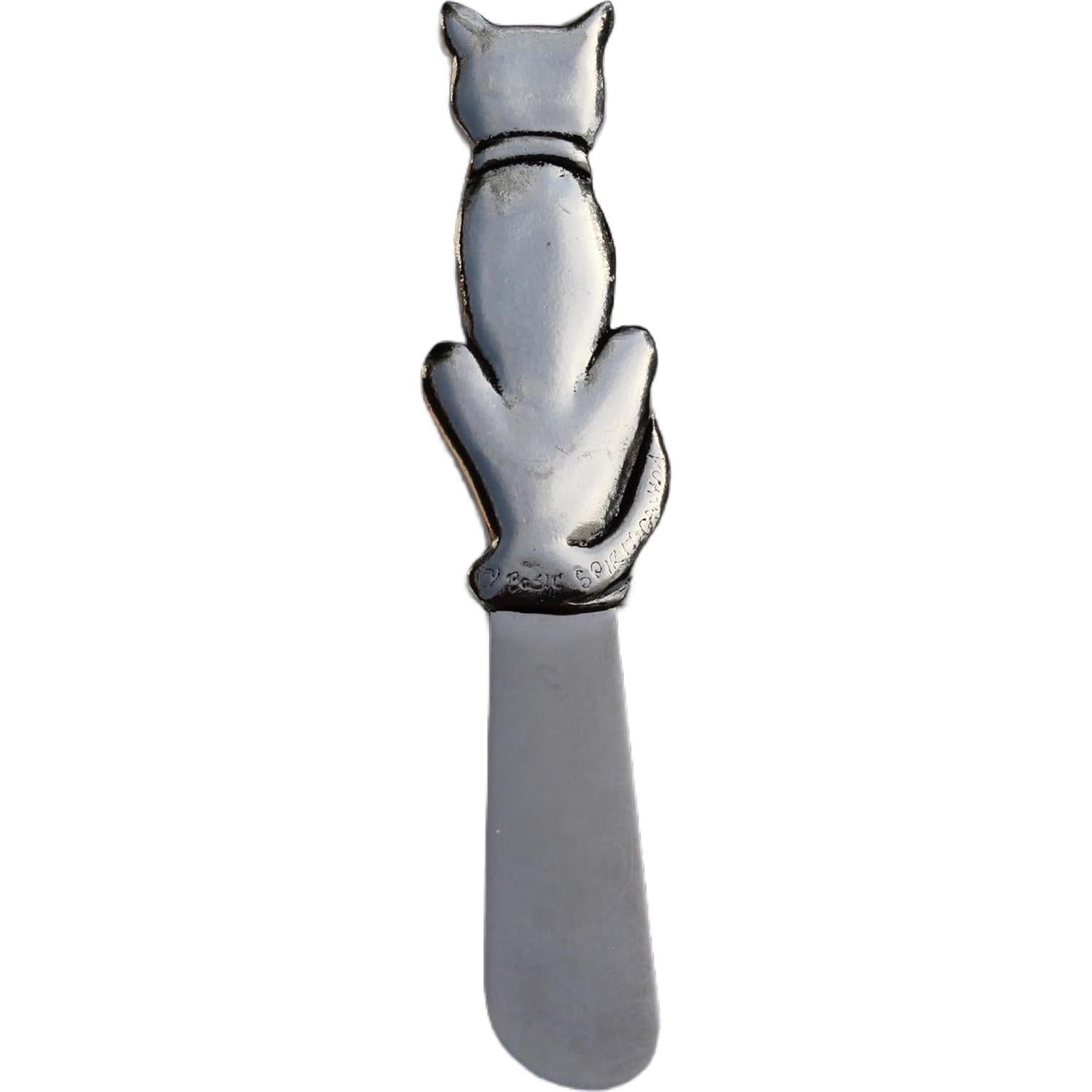 Cuchillo para Untar Mantequilla Basic Spirit Gato 11.4 cm