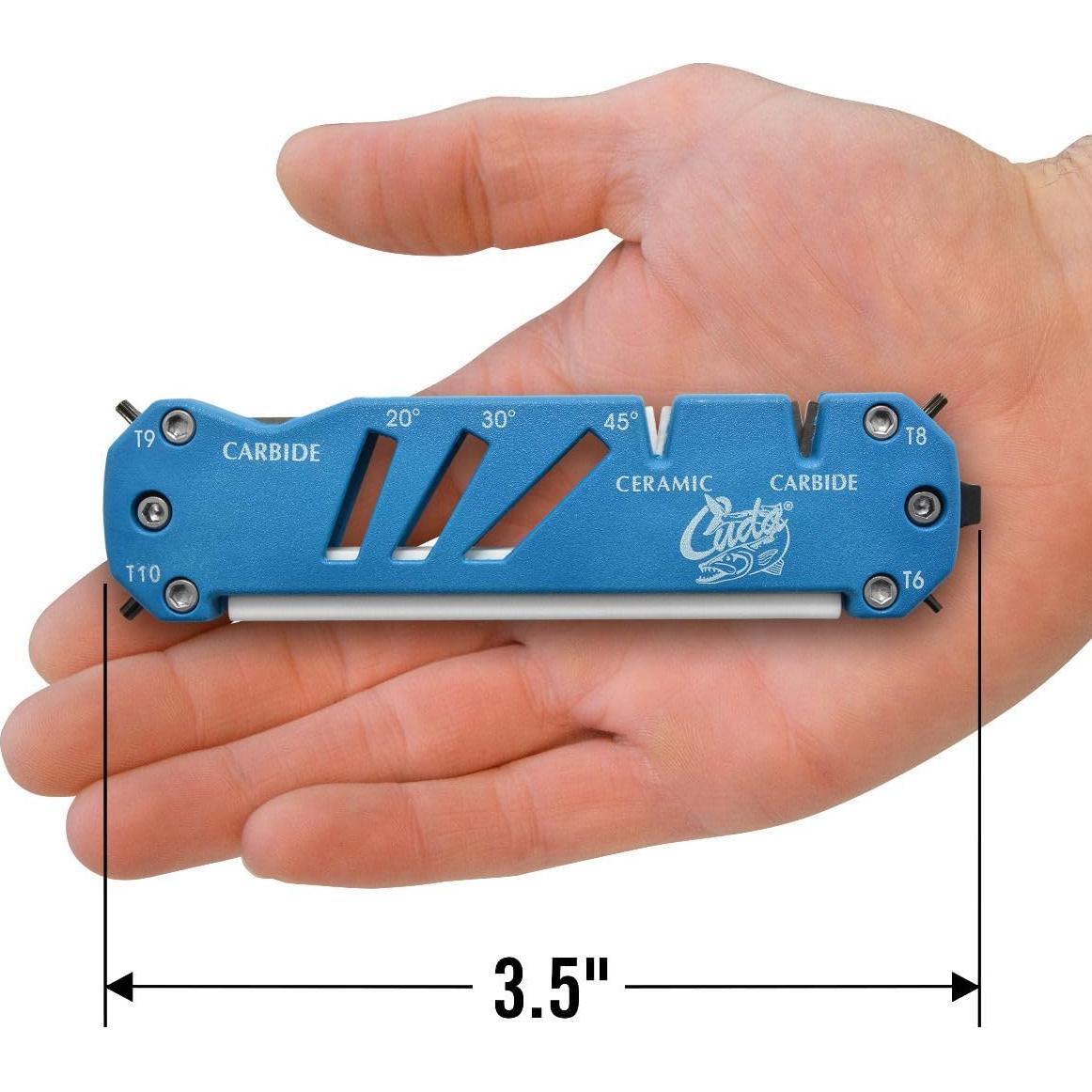 Afilador de Cuchillos y Tijeras Cuda con Controladores T6-T10