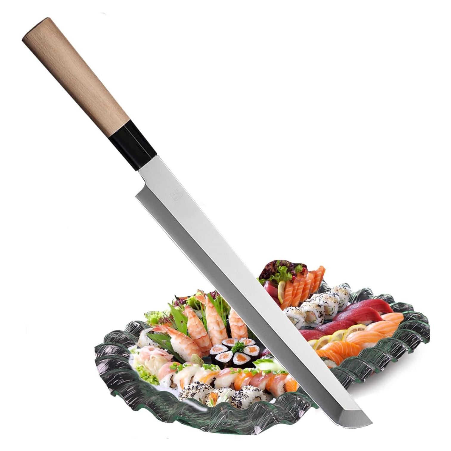 Cuchillo Sakimaru 210mm LIUZHANGYU para Sashimi y Sushi